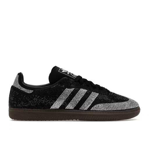 adidas Samba OG Rhinestone Black Silver (Women's)