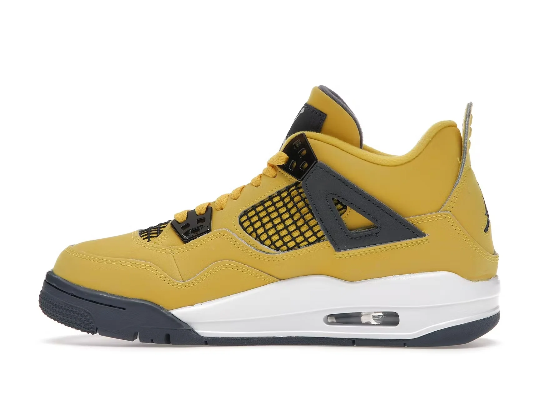 Air Jordan Retro 4 "Lightning" 2021 (GS) - Image 4