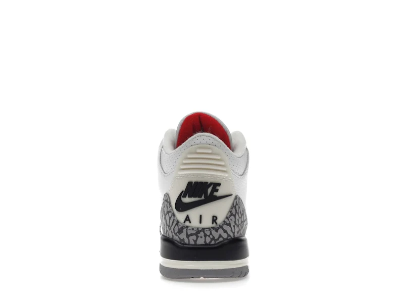 Air Jordan Retro 3 White Cement Reimagined (GS) - Image 2