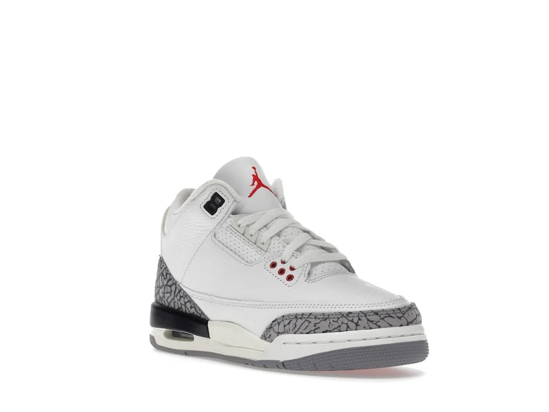 Air Jordan Retro 3 White Cement Reimagined (GS) - Image 5