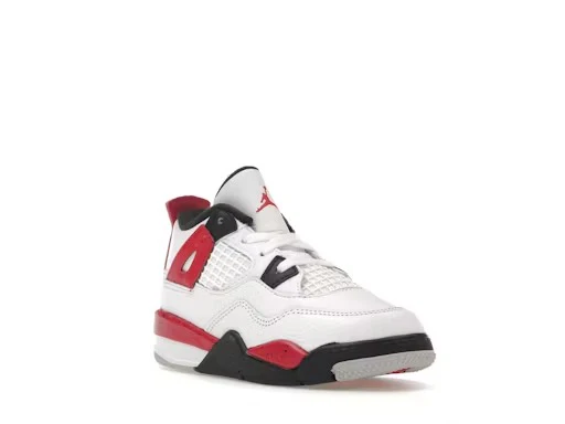 Air Jordan Retro 4 Red Cement (TD) - Image 2