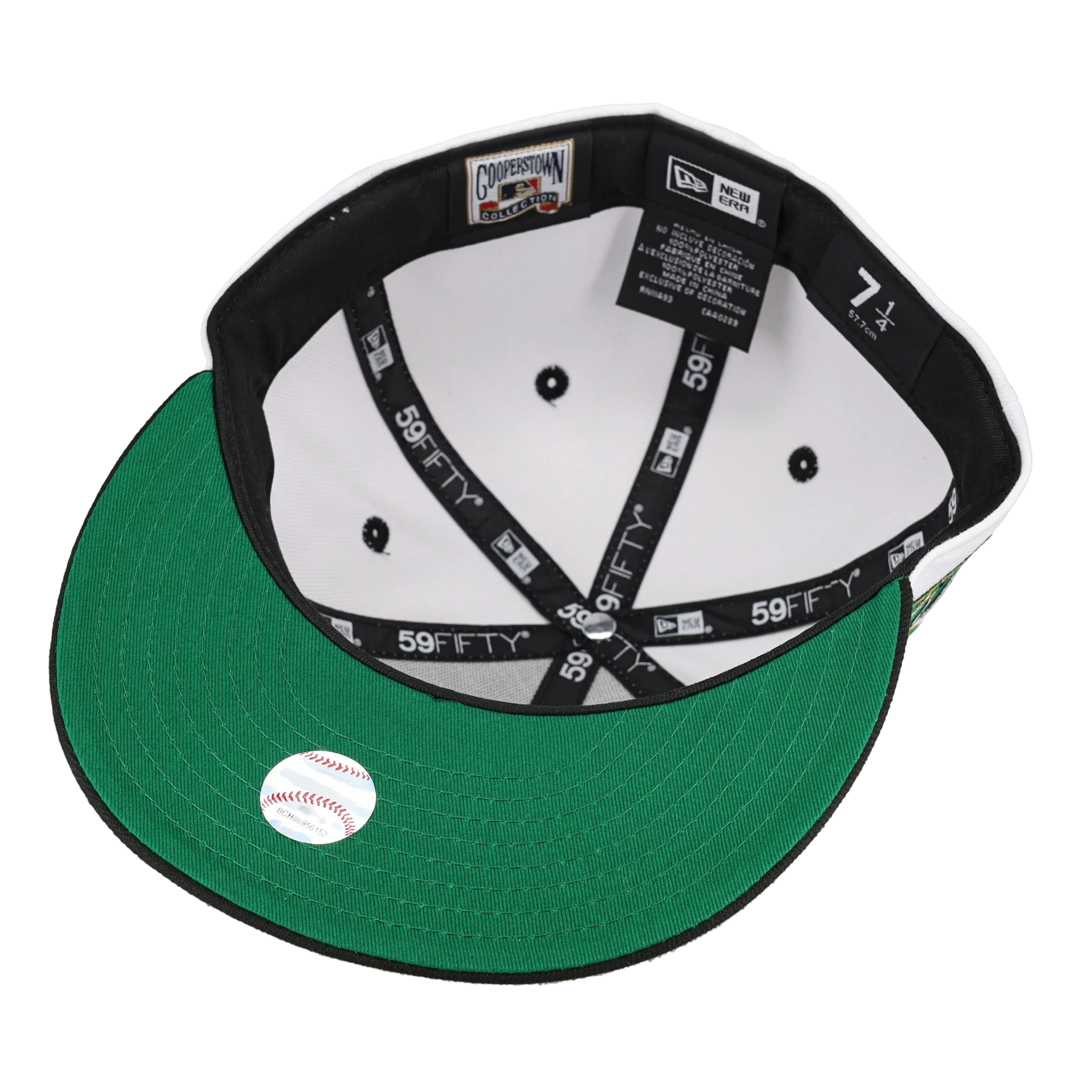 Capsule Hats - Anaheim Angels Pure White 40th Season New Era 59Ffity Fitted Hat - Image 2