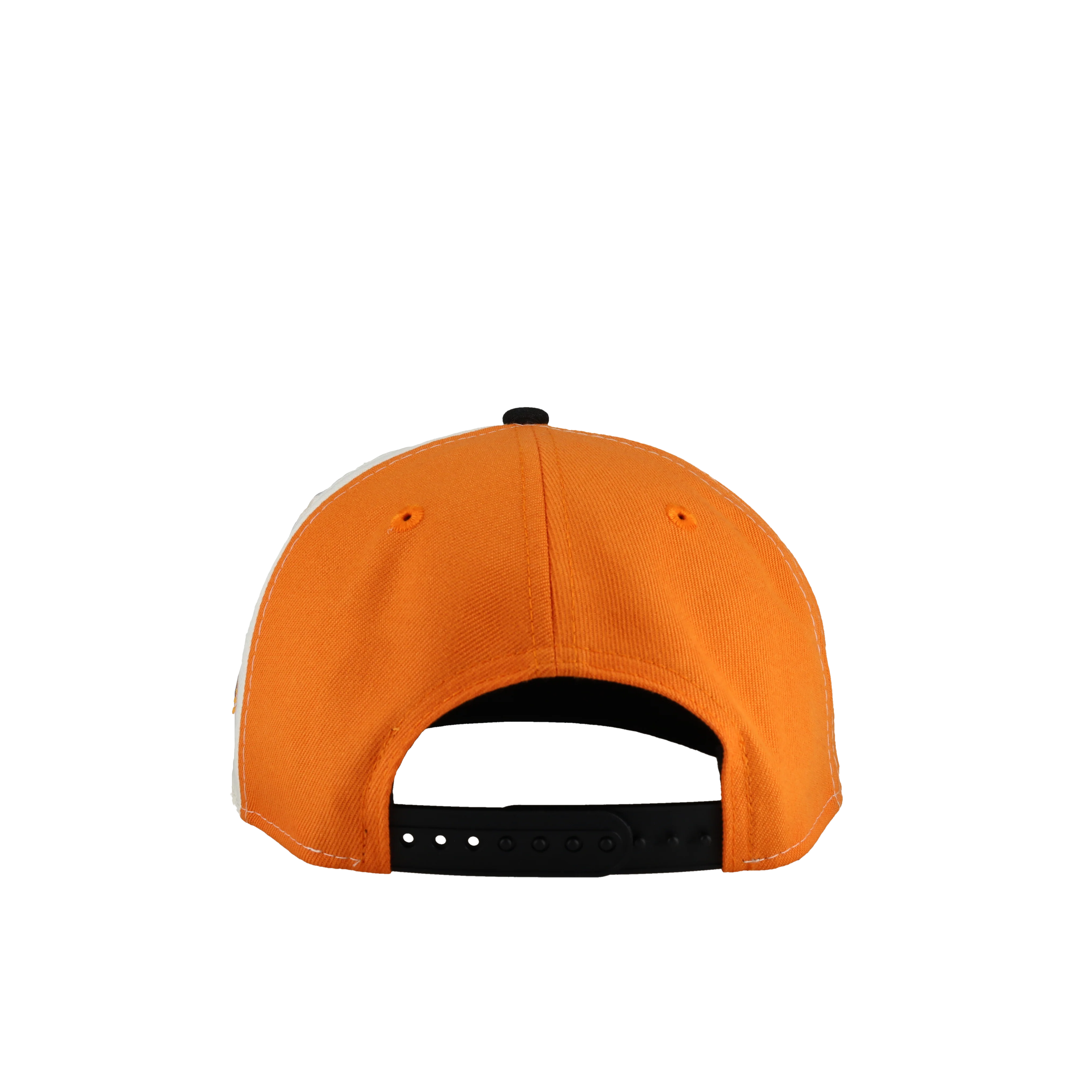 Anaheim Mighty Ducks White/Orange 9Fifty A Frame Snapback Hat - Image 6