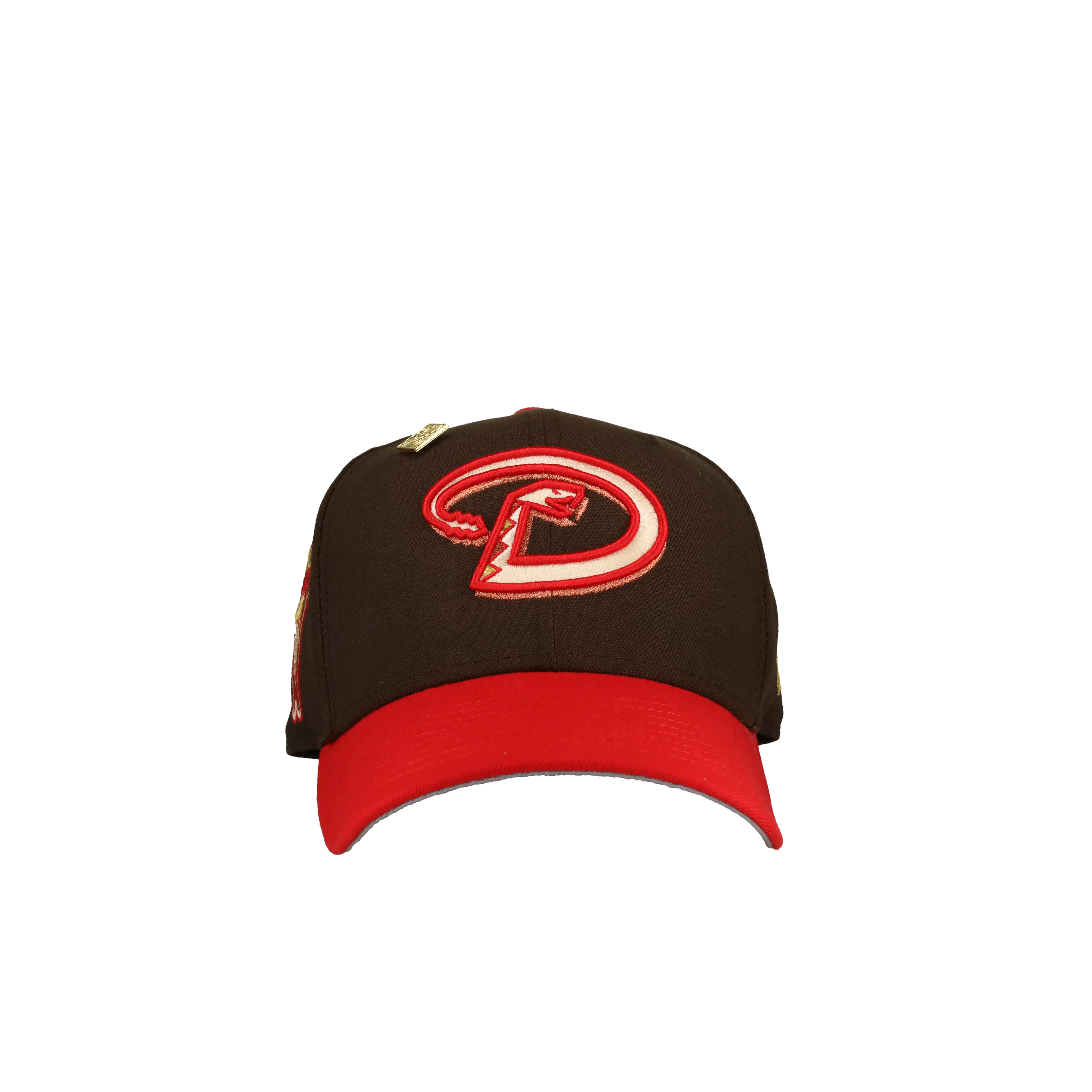 Arizona Diamondbacks 1998 Inaugural Season Walnut/Red 59Fifty Fitted Hat - Image 4