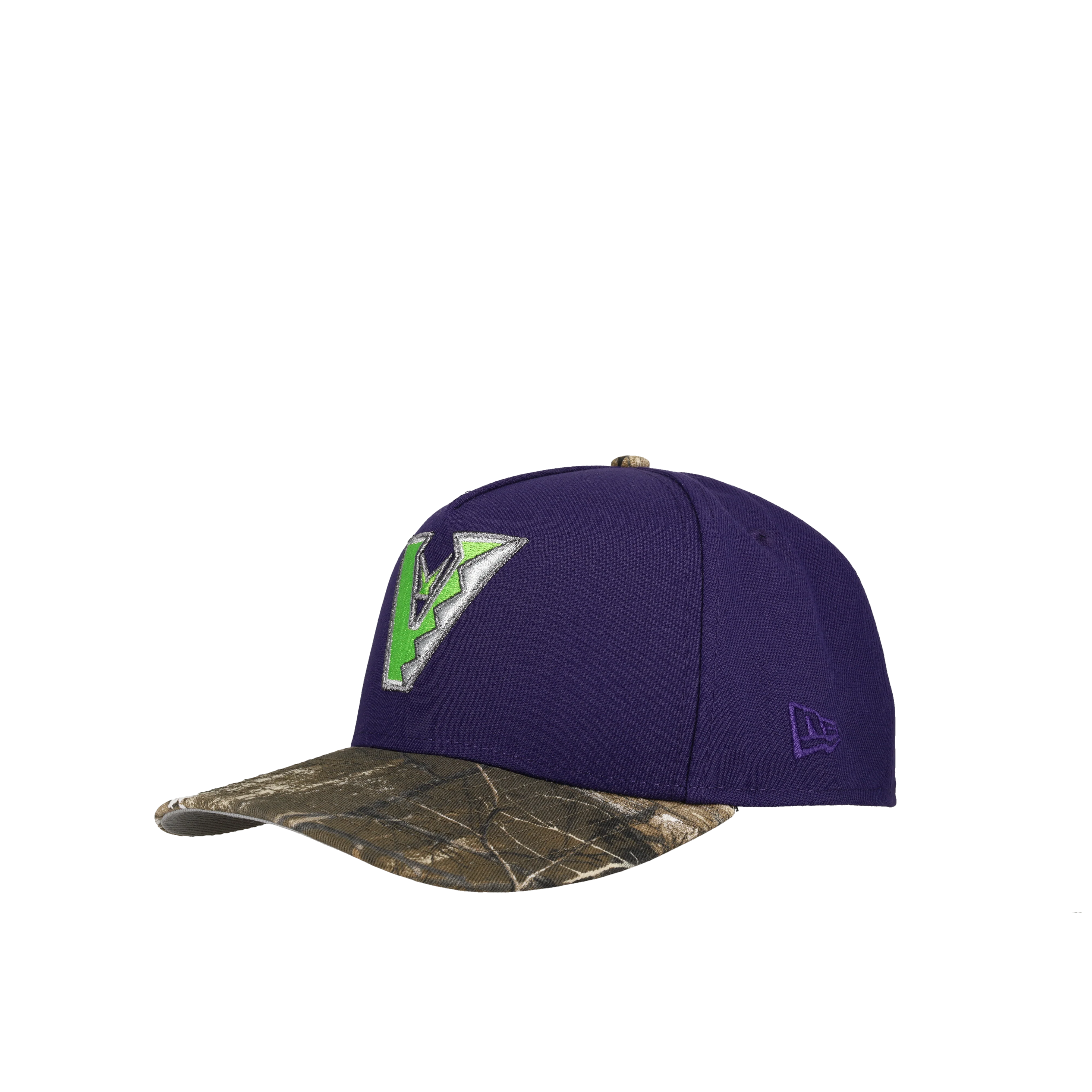 Arizona Diamondbacks 2011 All Star Game Purple Camo Metallic 9Fifty A Frame Snapback Hat - Image 6