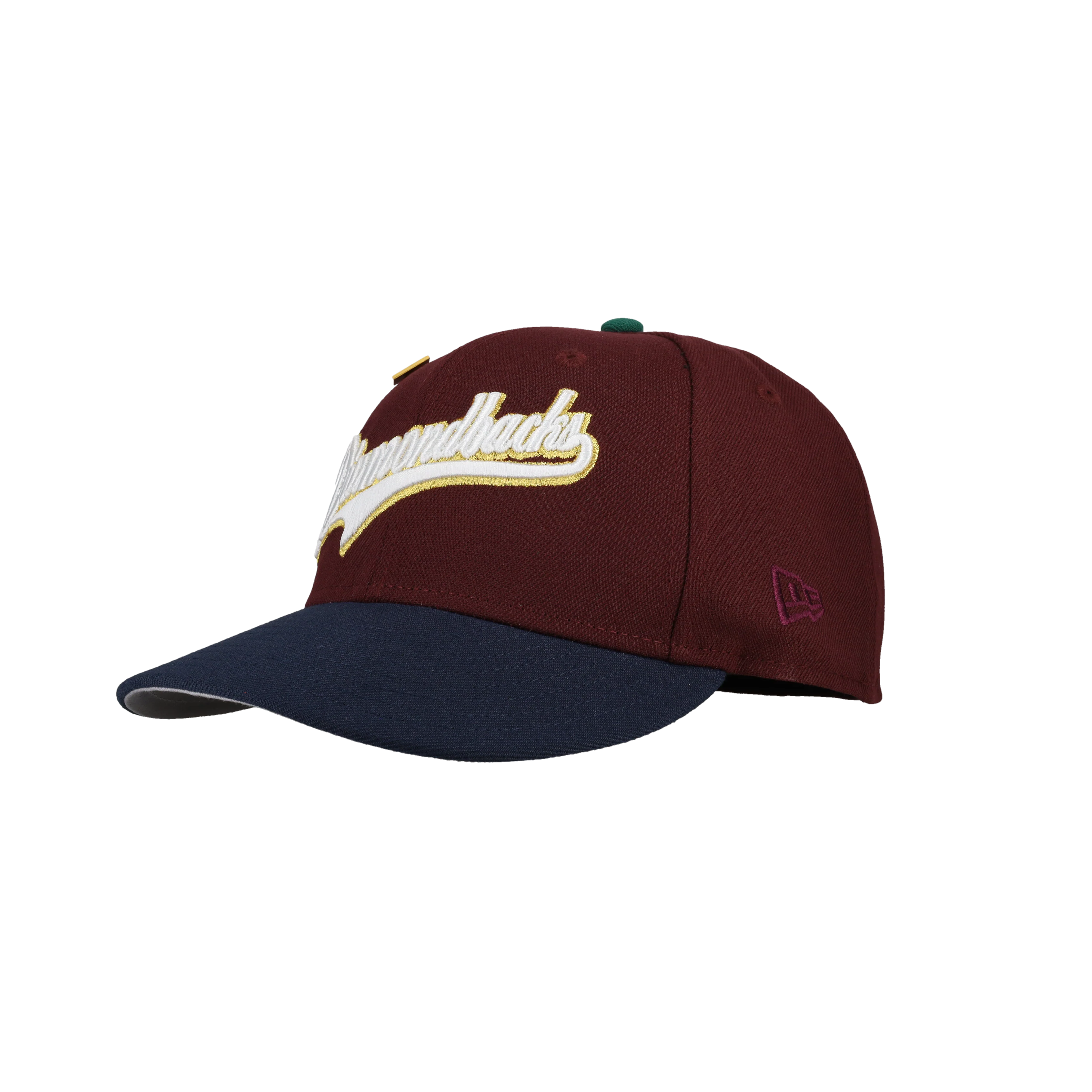 Arizona Diamondbacks 25th Anniversary Gold Script 59Fifty Fitted Hat - Image 5