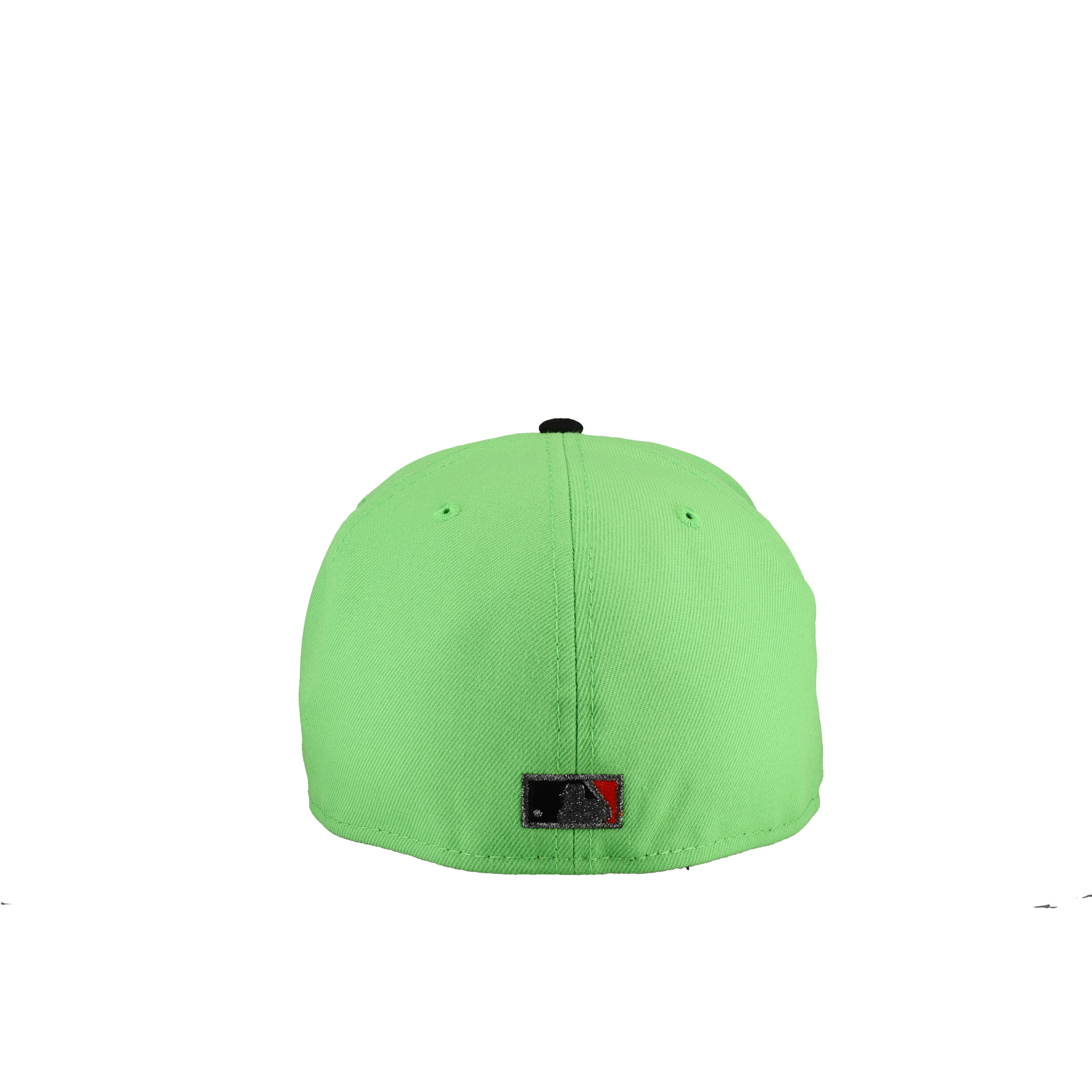 Arizona Diamondbacks 25th Anniversary Lime Green Halloween Metallic 59Fifty Fitted Hat - Image 5
