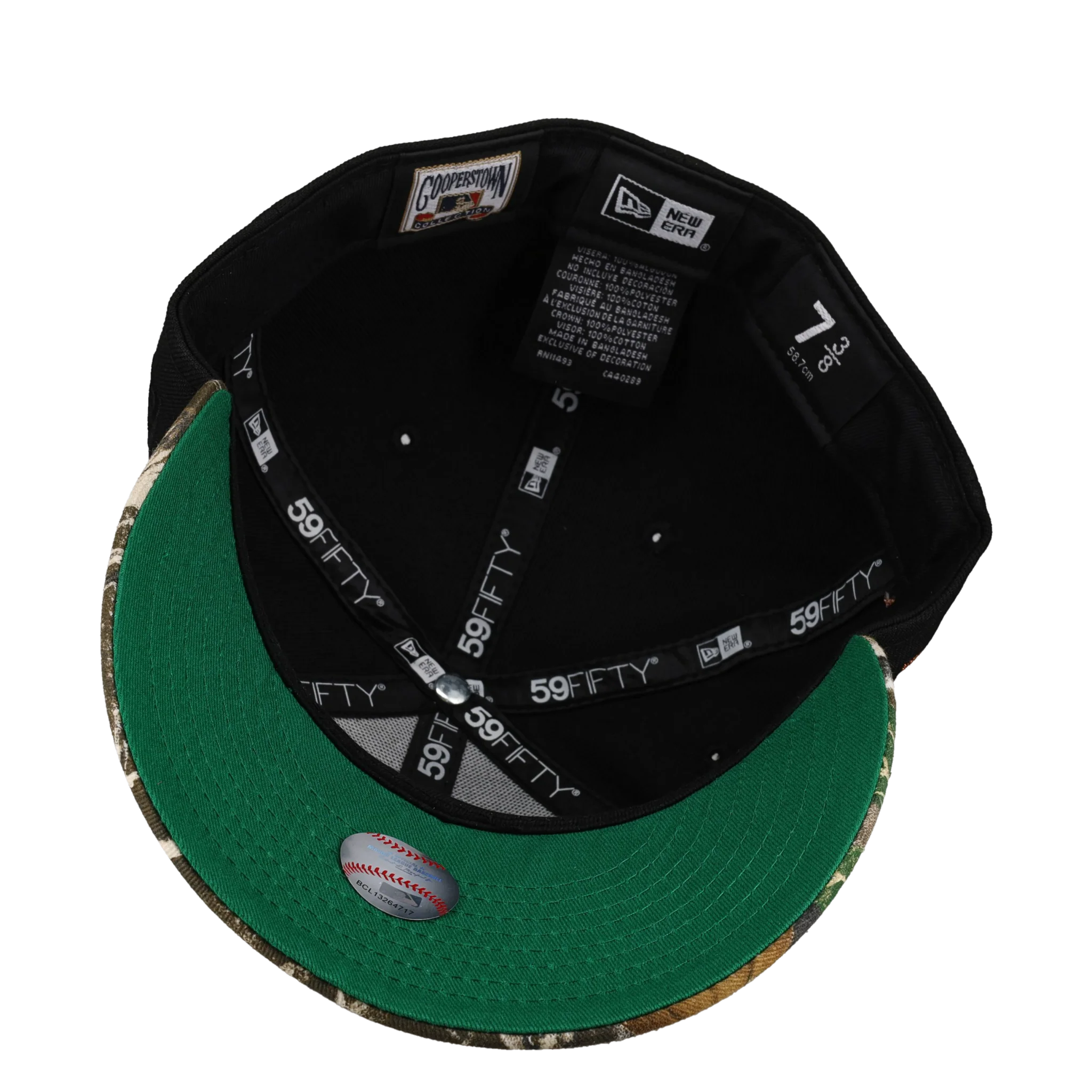 Arizona Diamondbacks 25th Anniversary Real Tree Copper Metallic 59Fifty Fitted Hat - Image 2