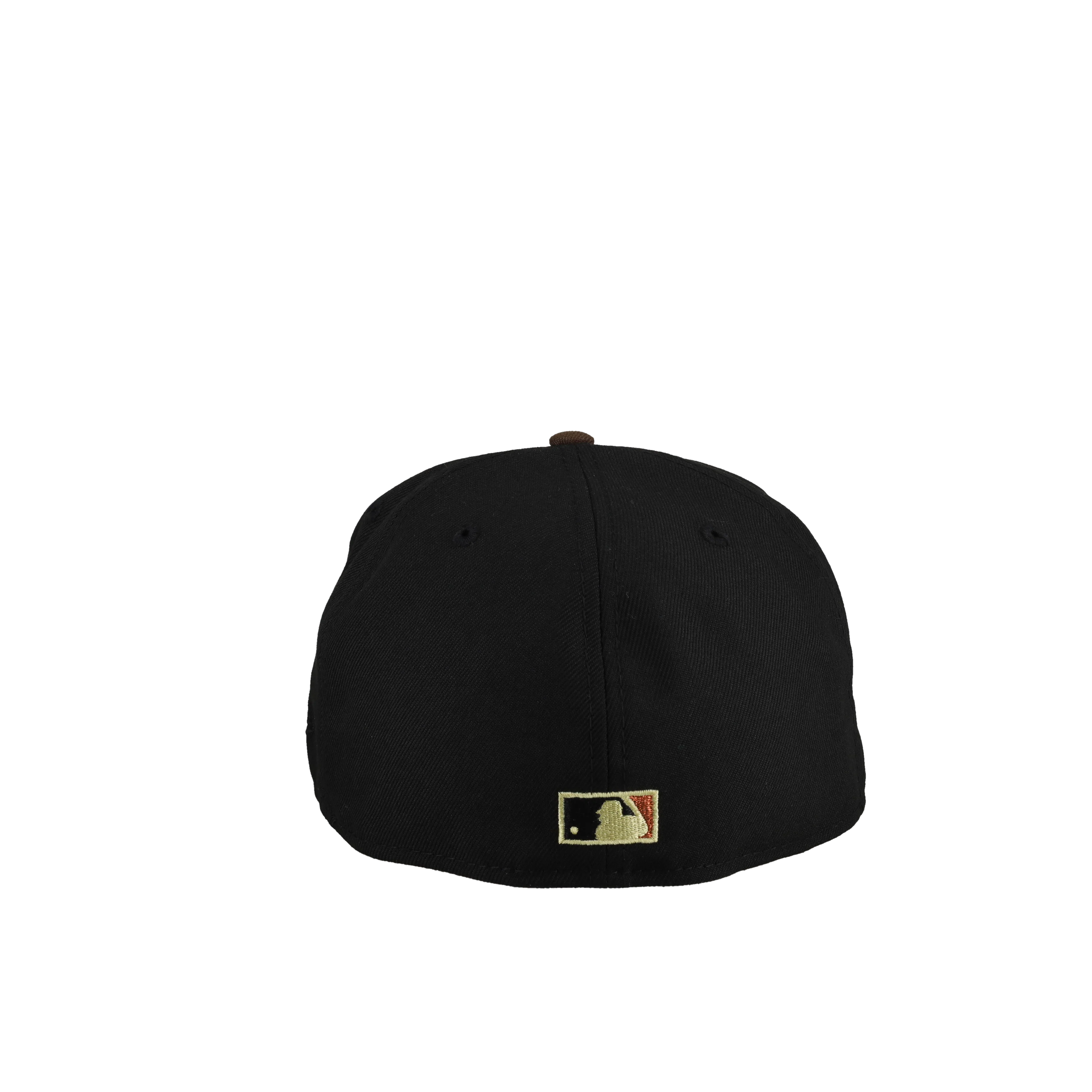 Atlanta Braves 1995 World Series Copper Trippy Metallic 59Fifty Fitted Hat - Image 5