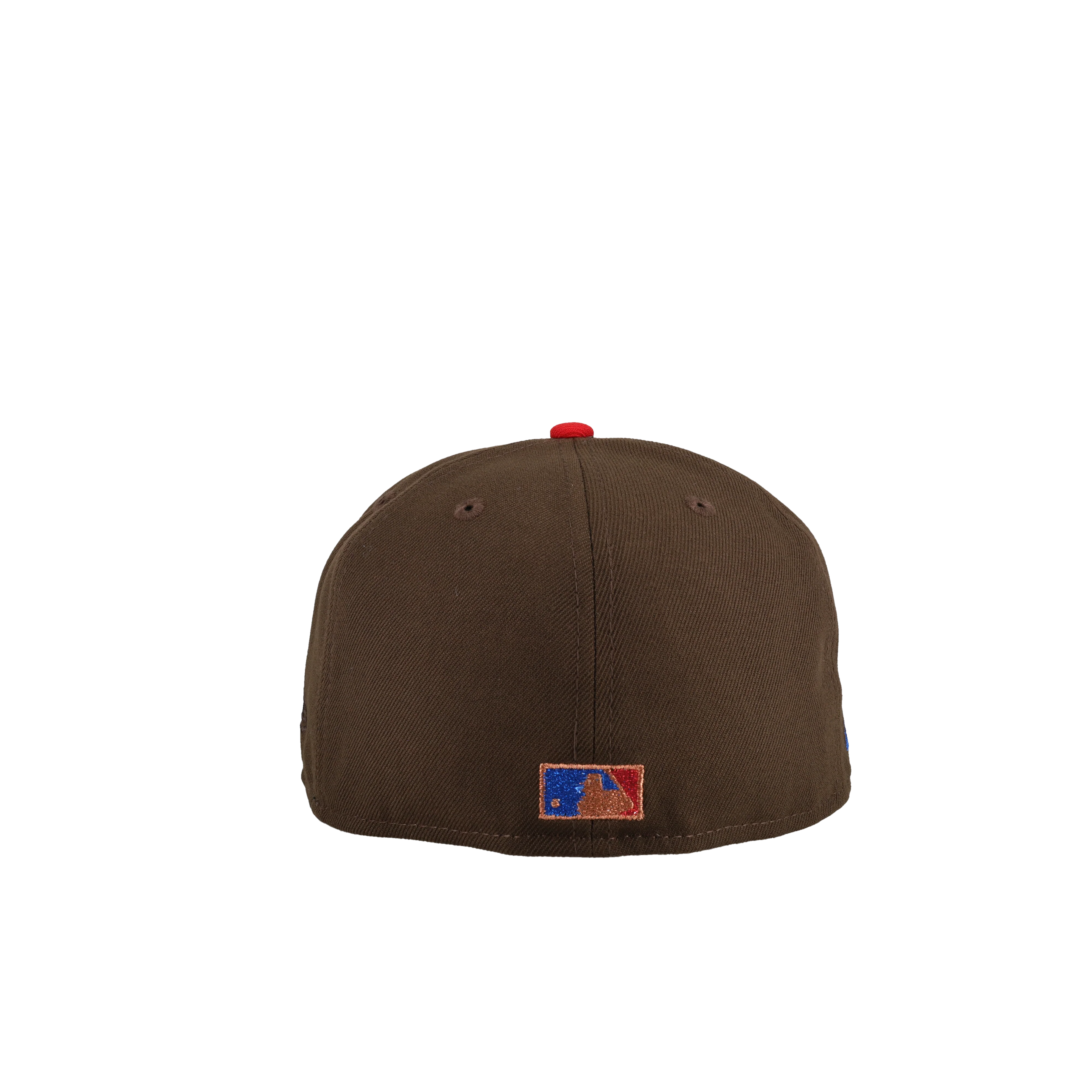 Atlanta Braves 1999 WS Walnut Royal Copper Metallic 59Fifty Fitted Hat - Image 5