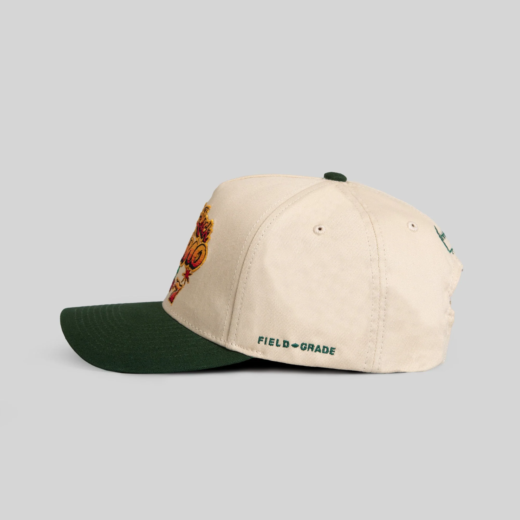 Field Grade  BAD LUCK CASINO SAND FG GREEN TWILL TRUCKER - Image 6