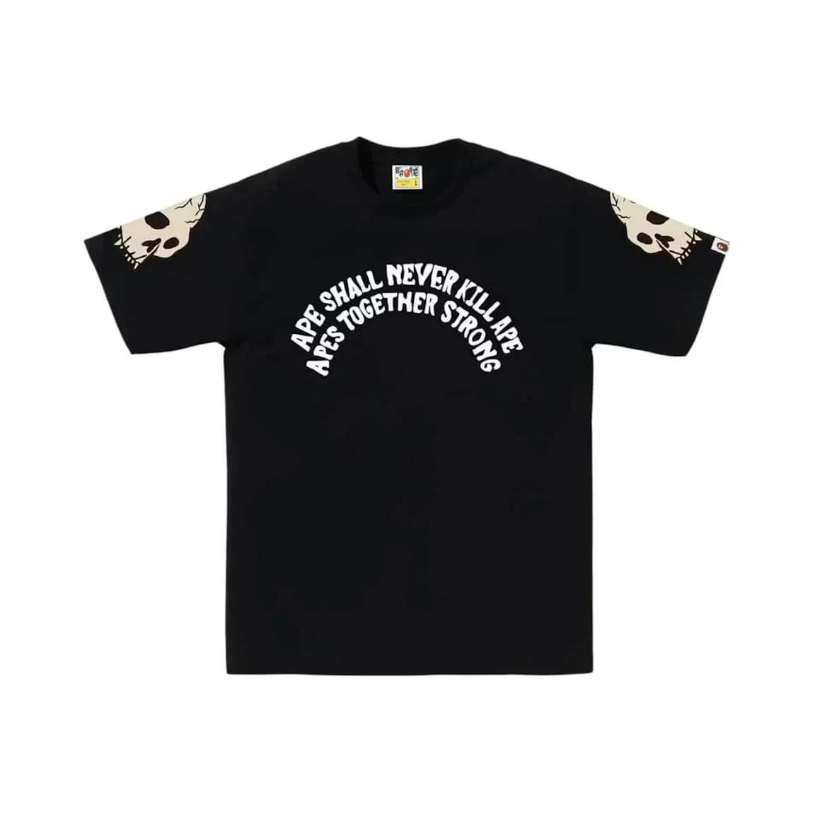 BAPE Souvenir Skull Tee Black