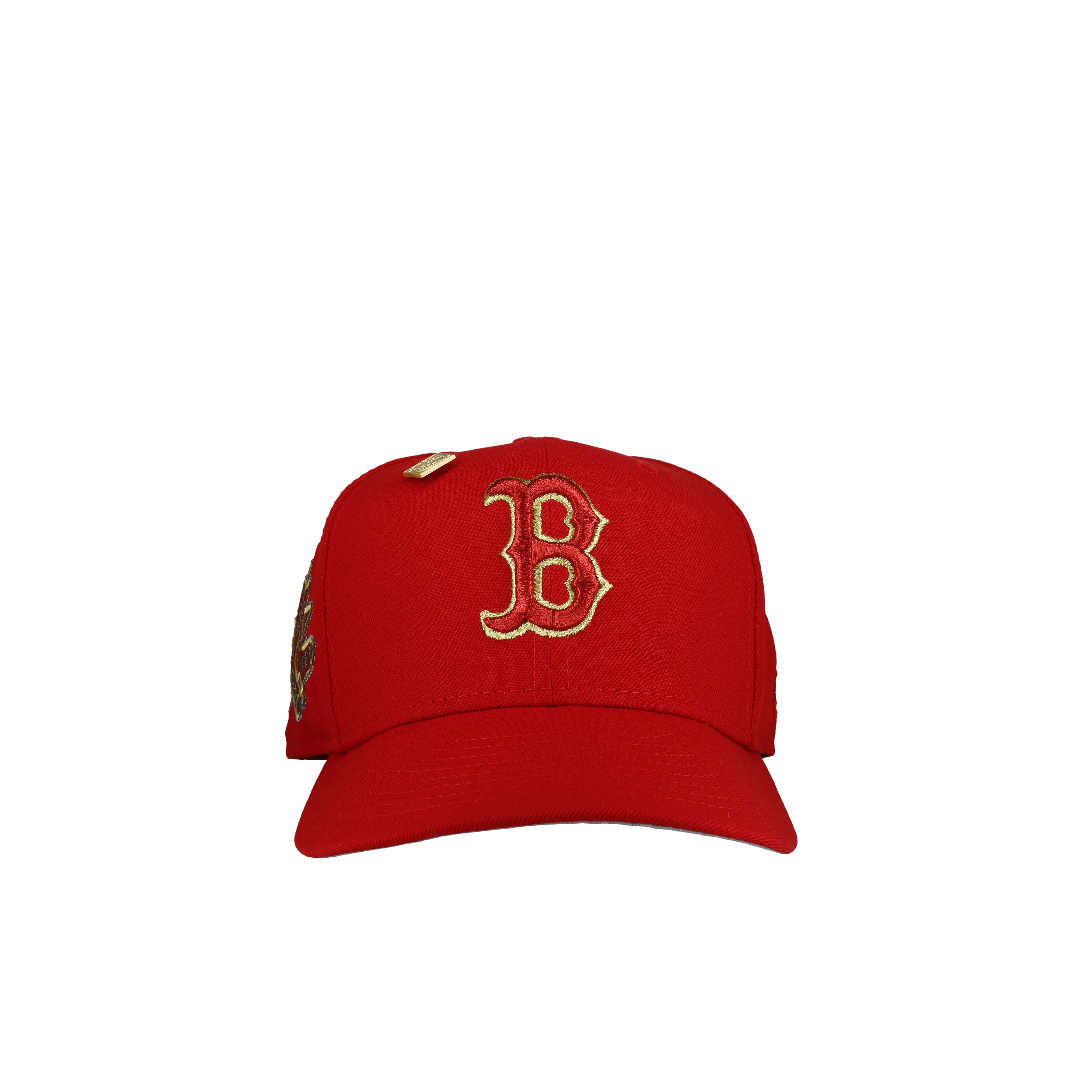 Boston Red Sox 1961 ASG Red Gold Metallic 59Fifty Fitted Hat - Image 4