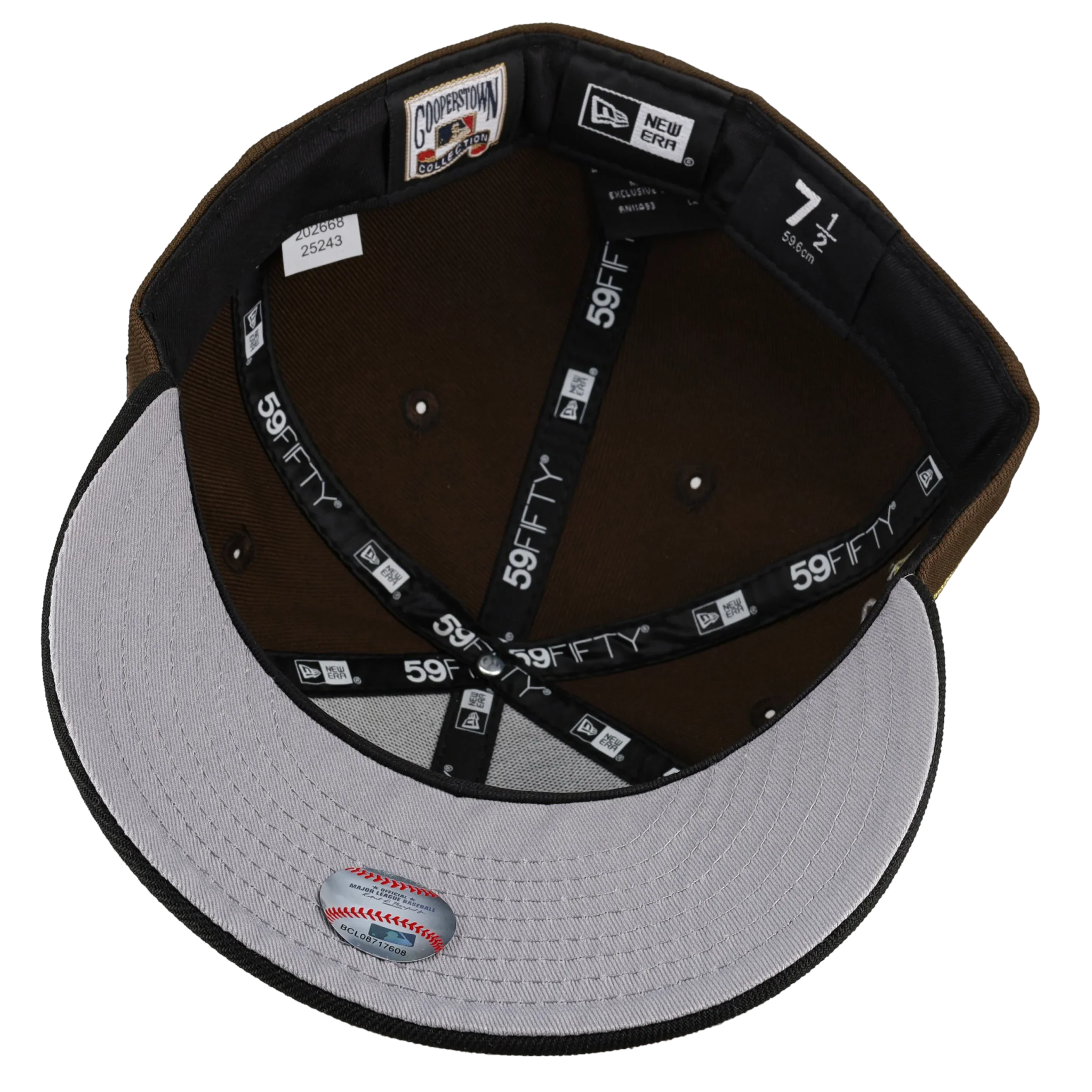 Boston Red Sox 1999 ASG Walnut Copper Metallic Script 59Fifty Fitted Hat - Image 2