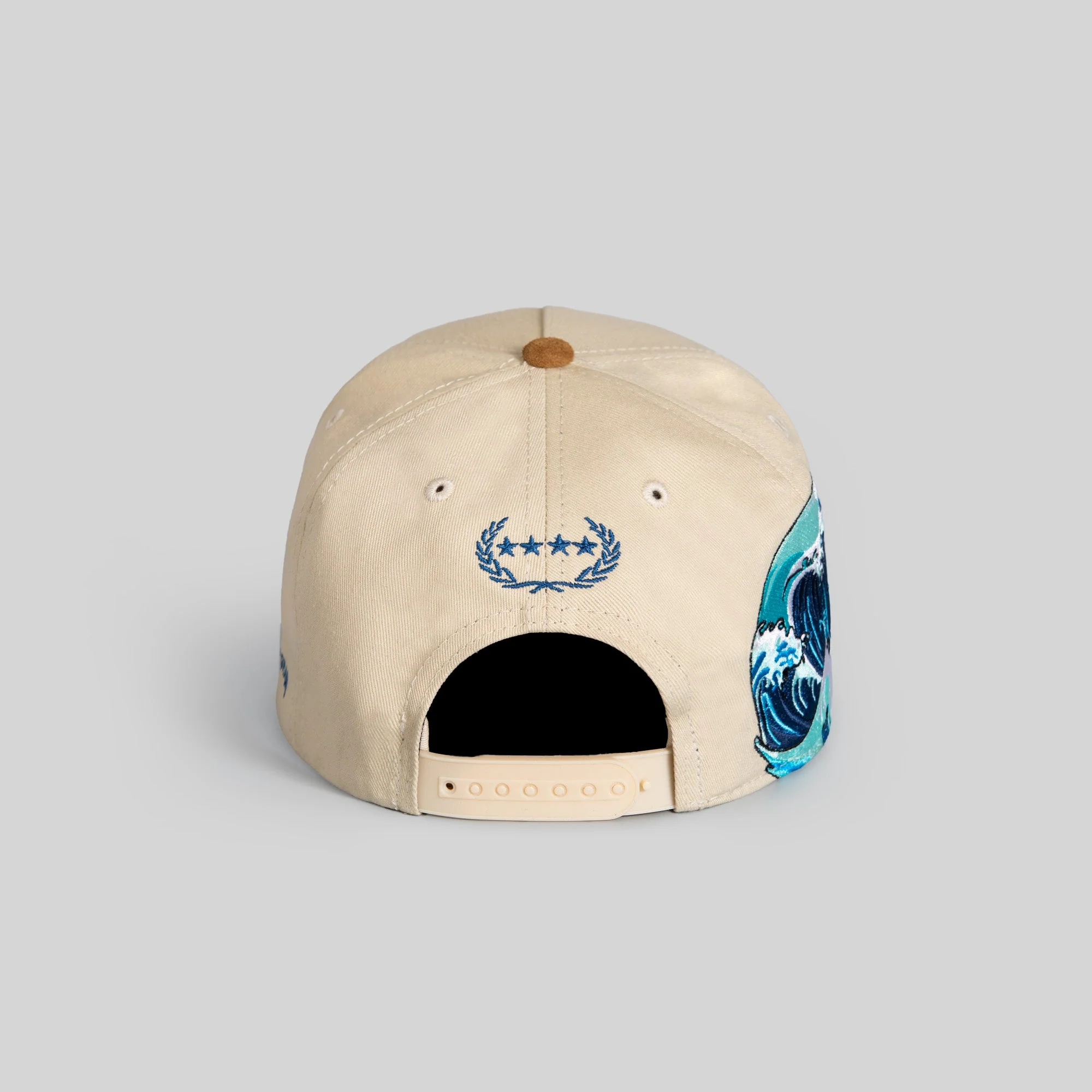 Field Grade  CANT STOP THE WAVE SAND TAUPE TWILL SUEDE TRUCKER - Image 7