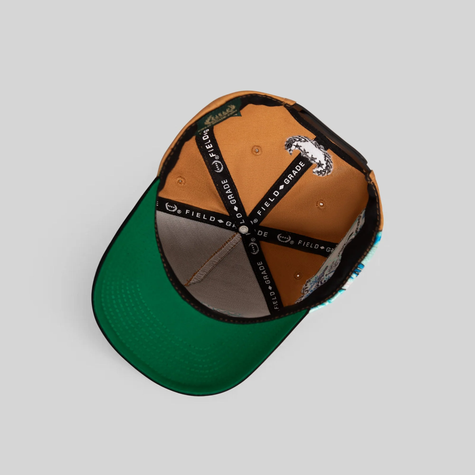 Field Grade  CAN'T STOP THE WAVE WHEAT BLACK TWILL TRUCKER - Image 8