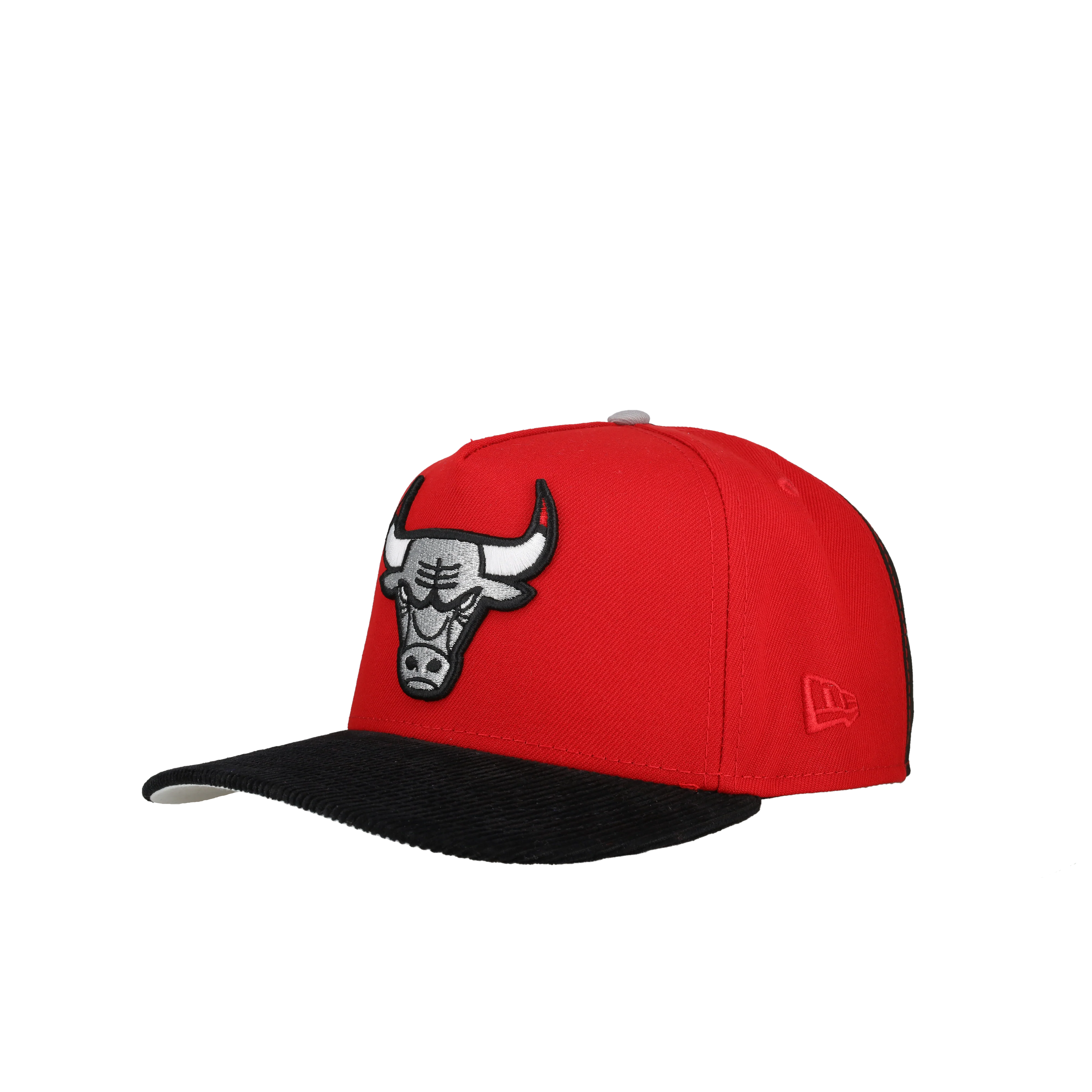 Chicago Bulls Split Championship Black/Red Metallic 9Fifty A Frame Snapback Hat - Image 5