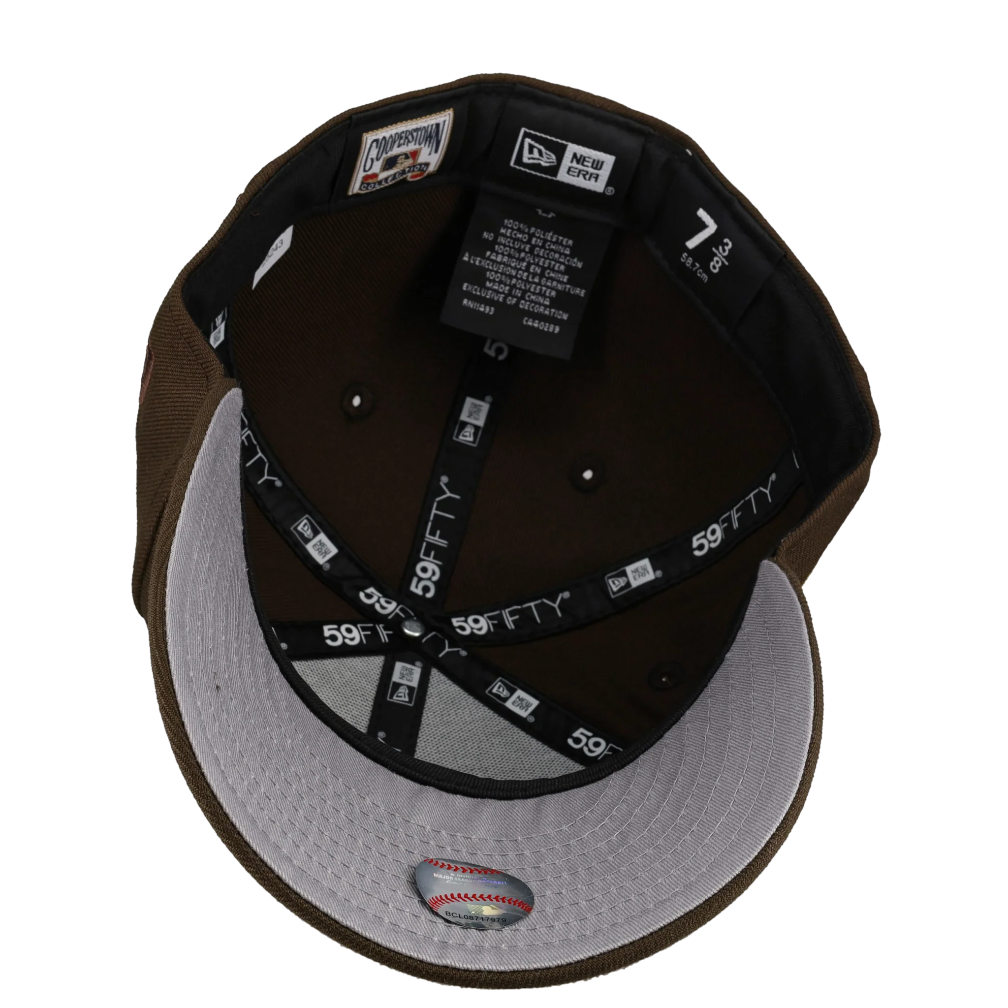 Chicago Cubs 2016 WS Walnut Drip Metallic 59Fifty Fitted Hat - Image 3
