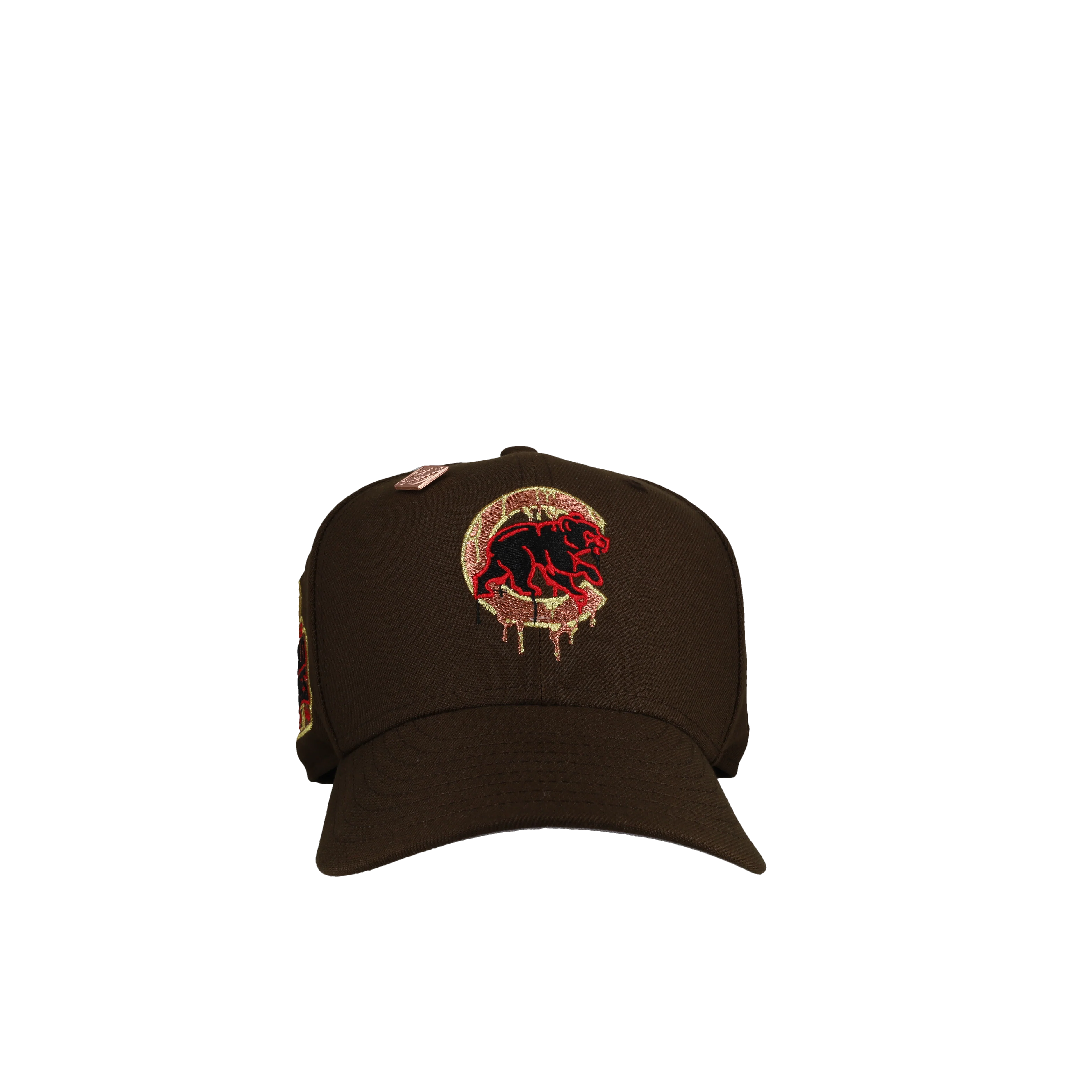Chicago Cubs 2016 WS Walnut Drip Metallic 59Fifty Fitted Hat - Image 4