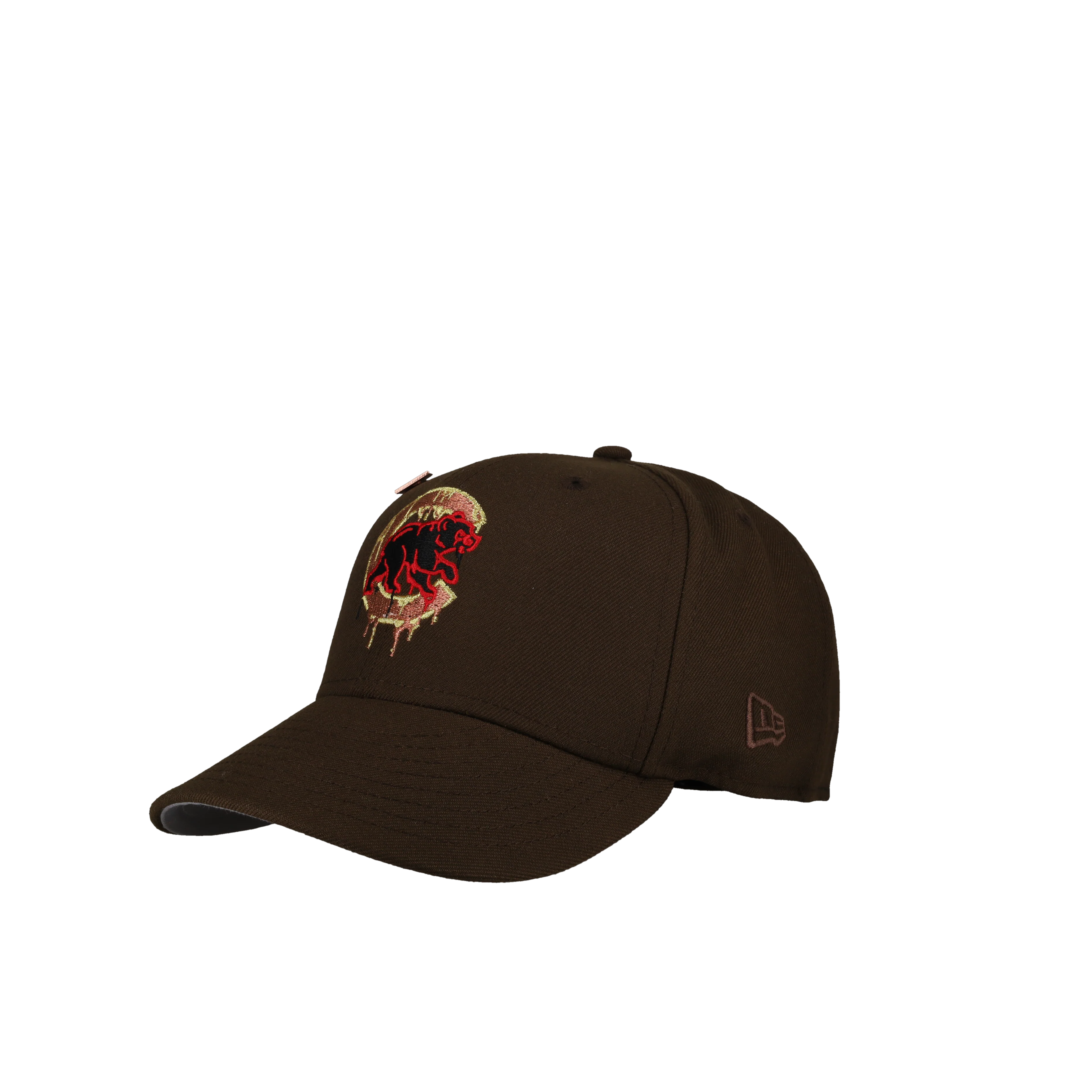 Chicago Cubs 2016 WS Walnut Drip Metallic 59Fifty Fitted Hat - Image 5