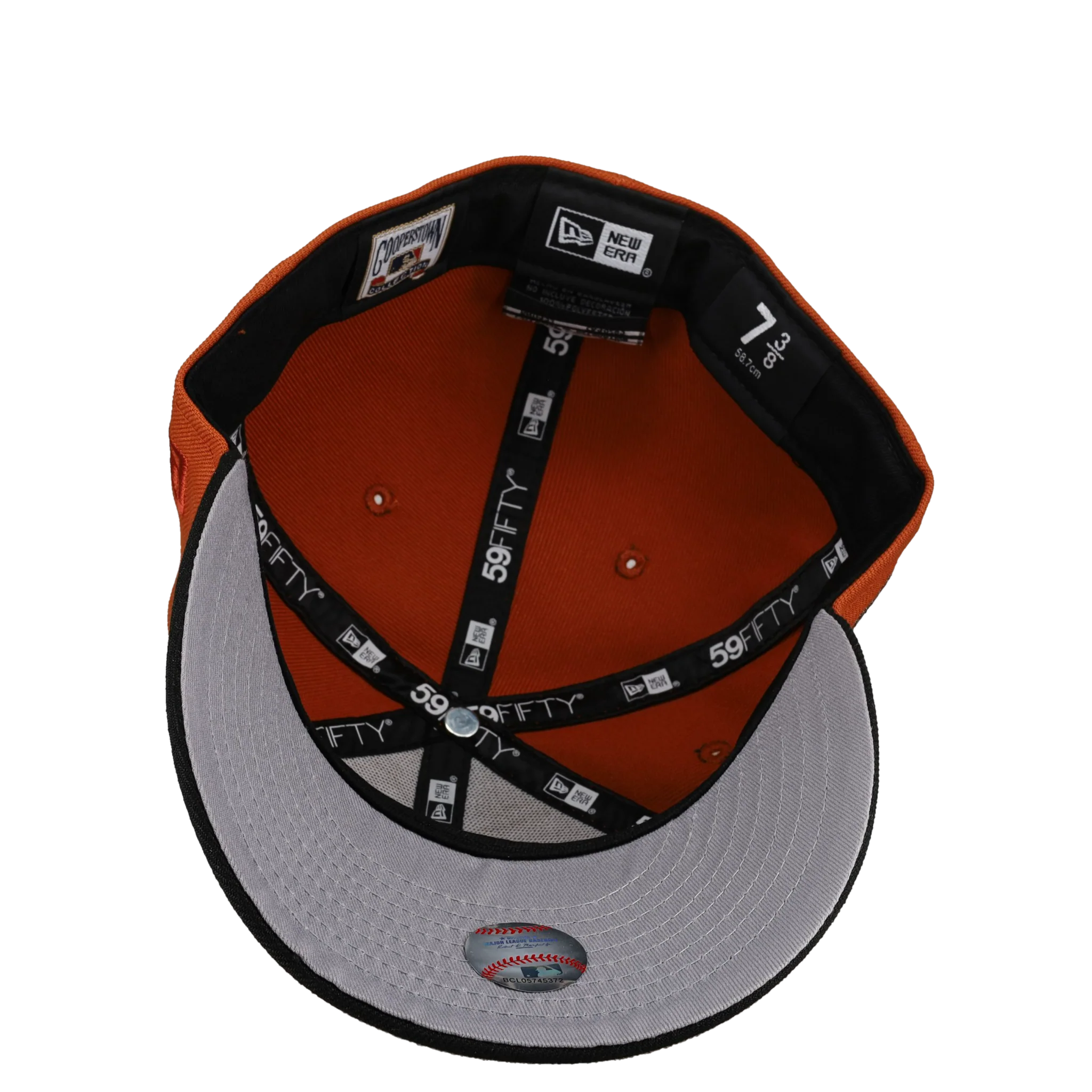 Chicago White Sox 2003 All Star Game Burnt Orange Bronze Metallic 59Fifty Fitted Hat - Image 3