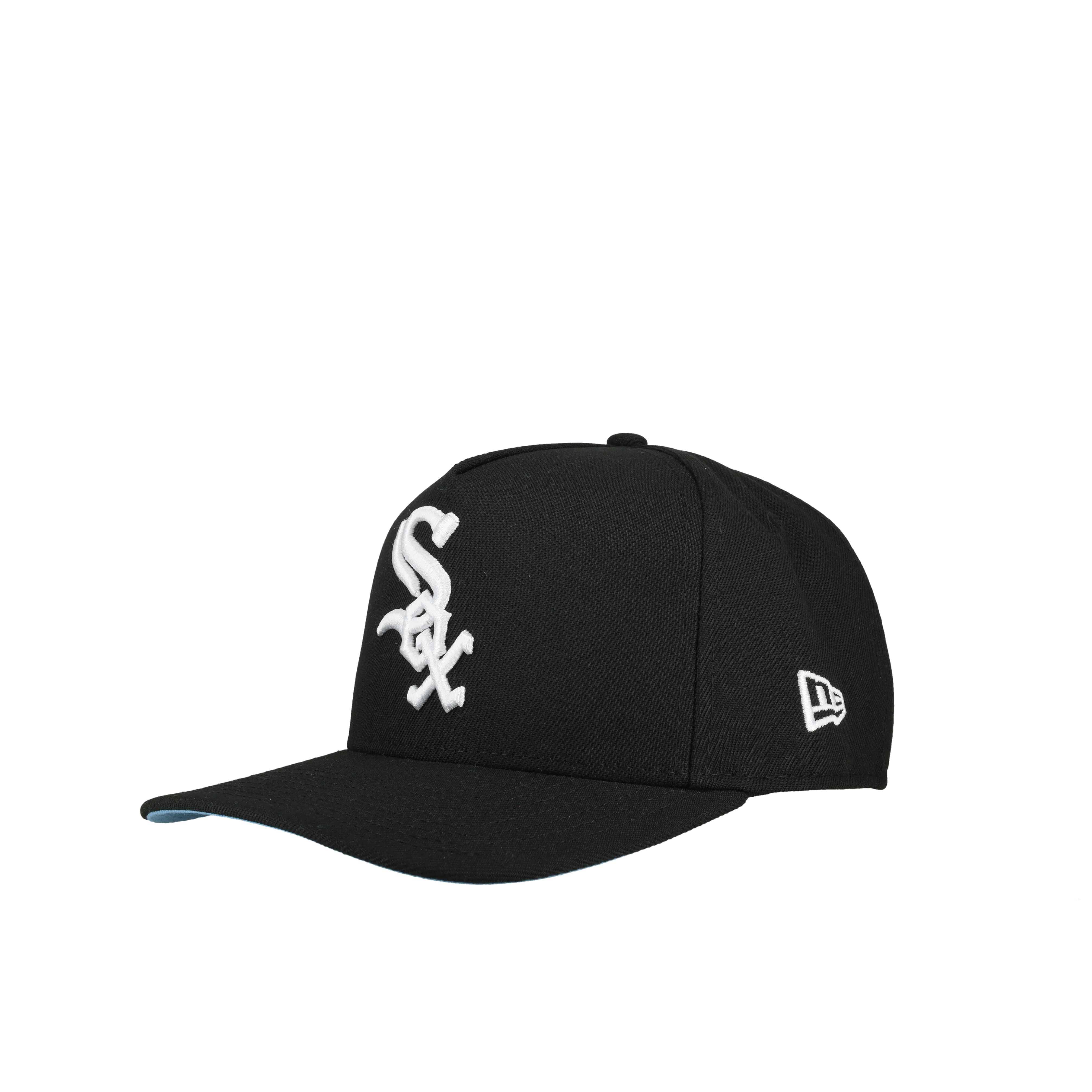 Chicago White Sox 2005 World Series Black/Blue Brim 9Fifty A Frame Snapback Hat - Image 5