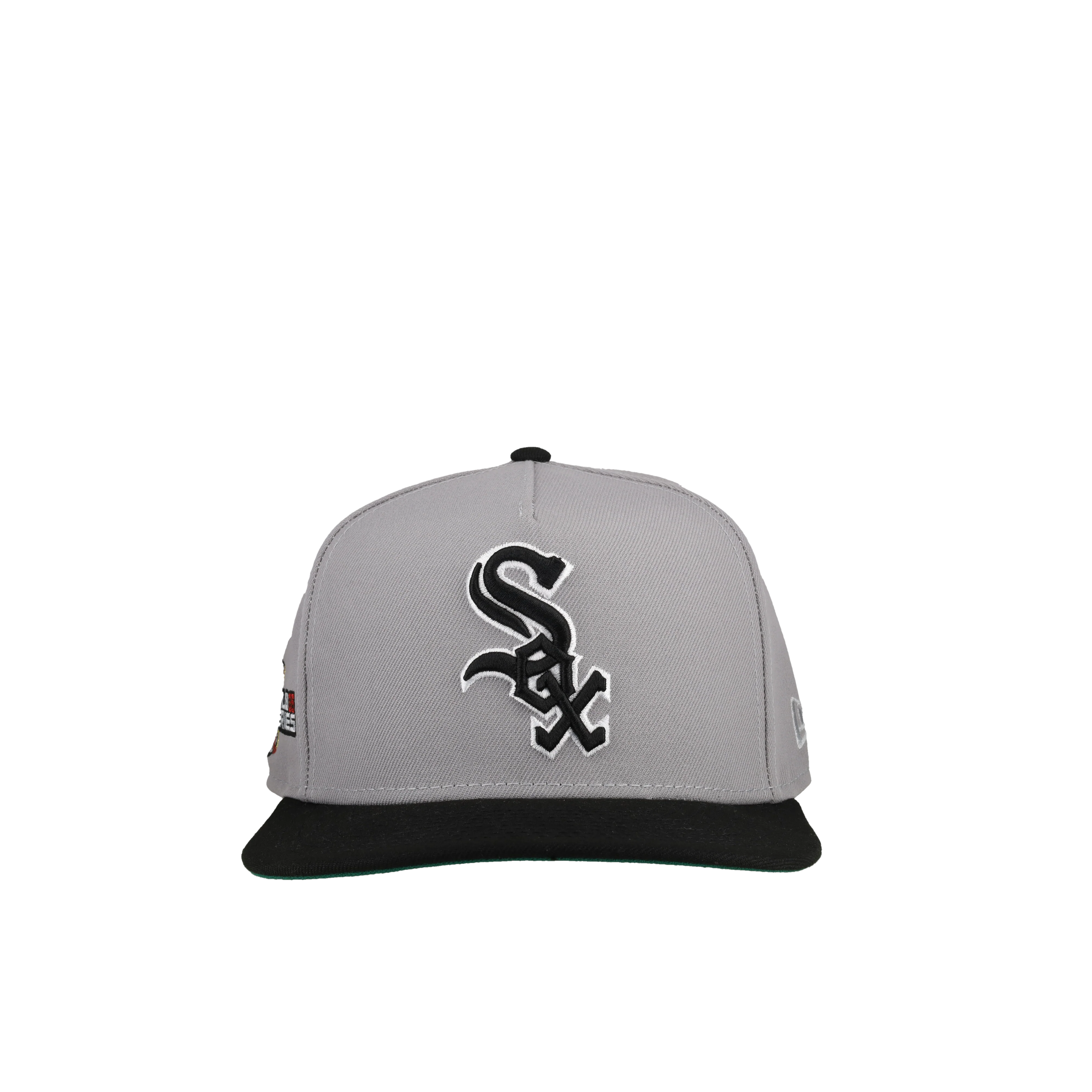 Chicago White Sox 2005 World Series Grey/Black 9Fifty A Frame Snapback Hat - Image 4
