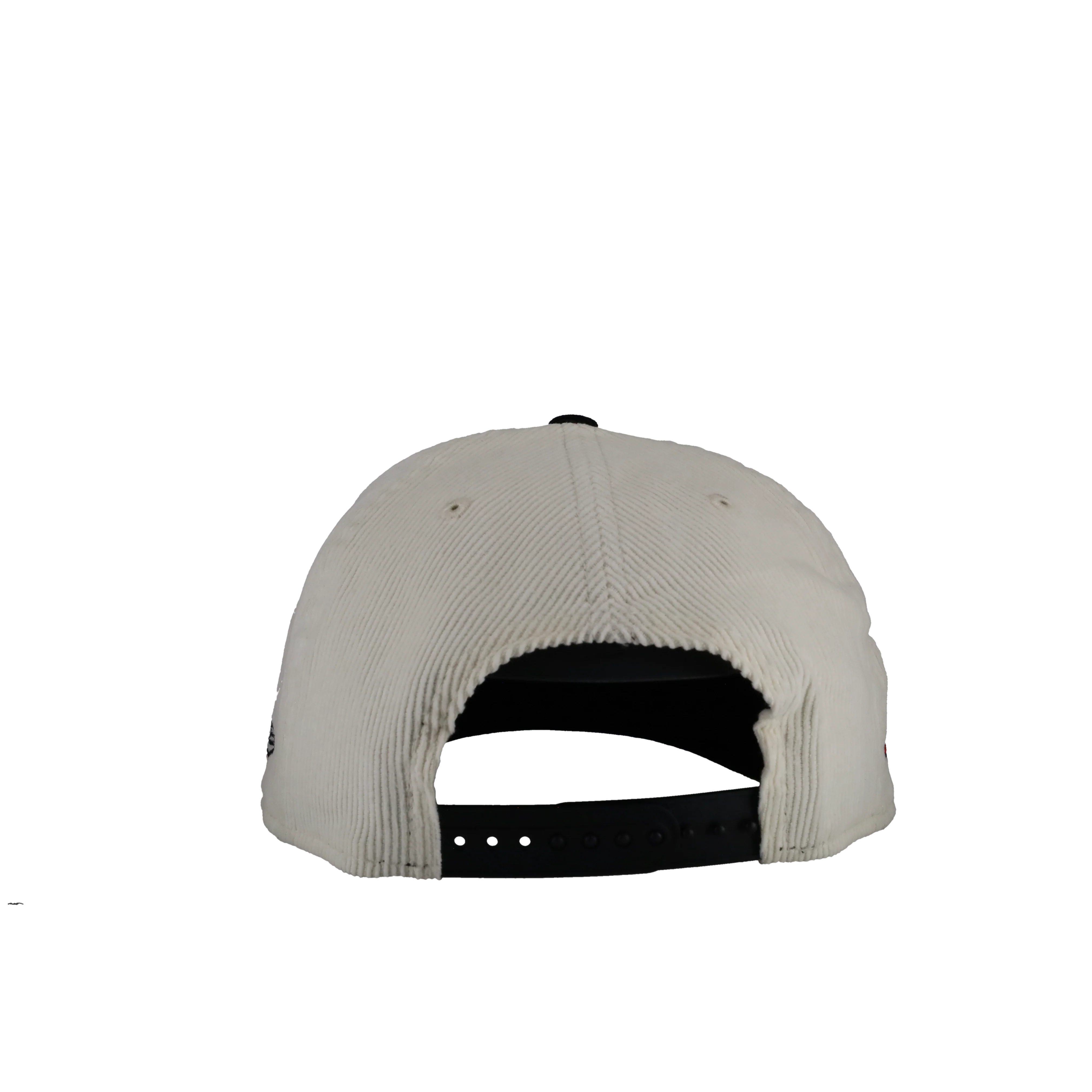 Chicago White Sox Comiskey Park Off white Corduroy/Black 9Fifty A Frame Snapback Hat - Image 6