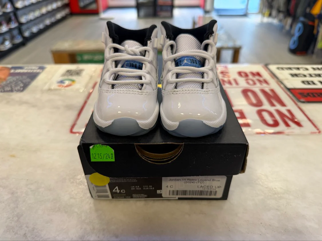 *Conditional* Jordan 11 Retro Legend Blue (2024) (TD) - Image 2