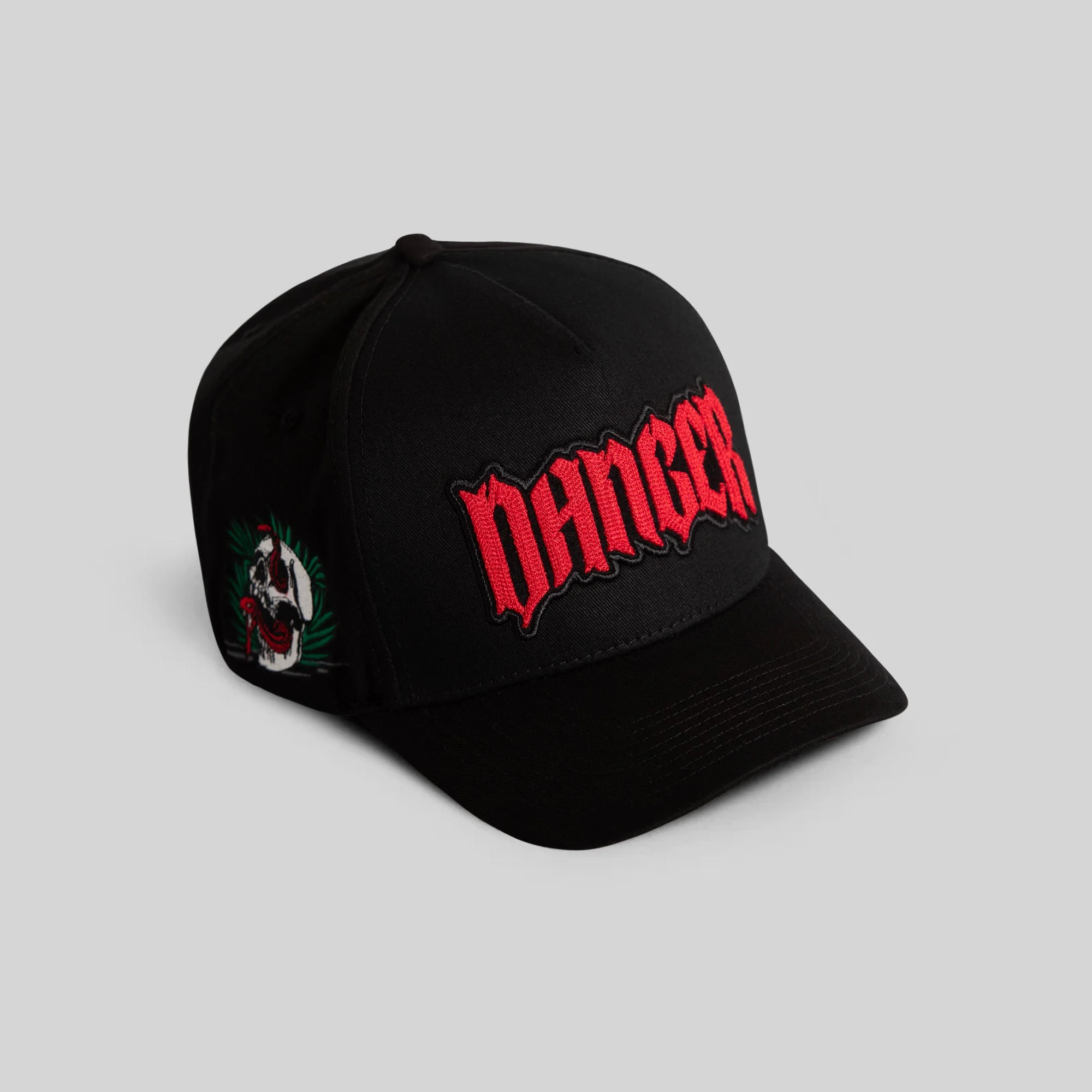 Field Grade DANGER BLACK TWILL TRUCKER