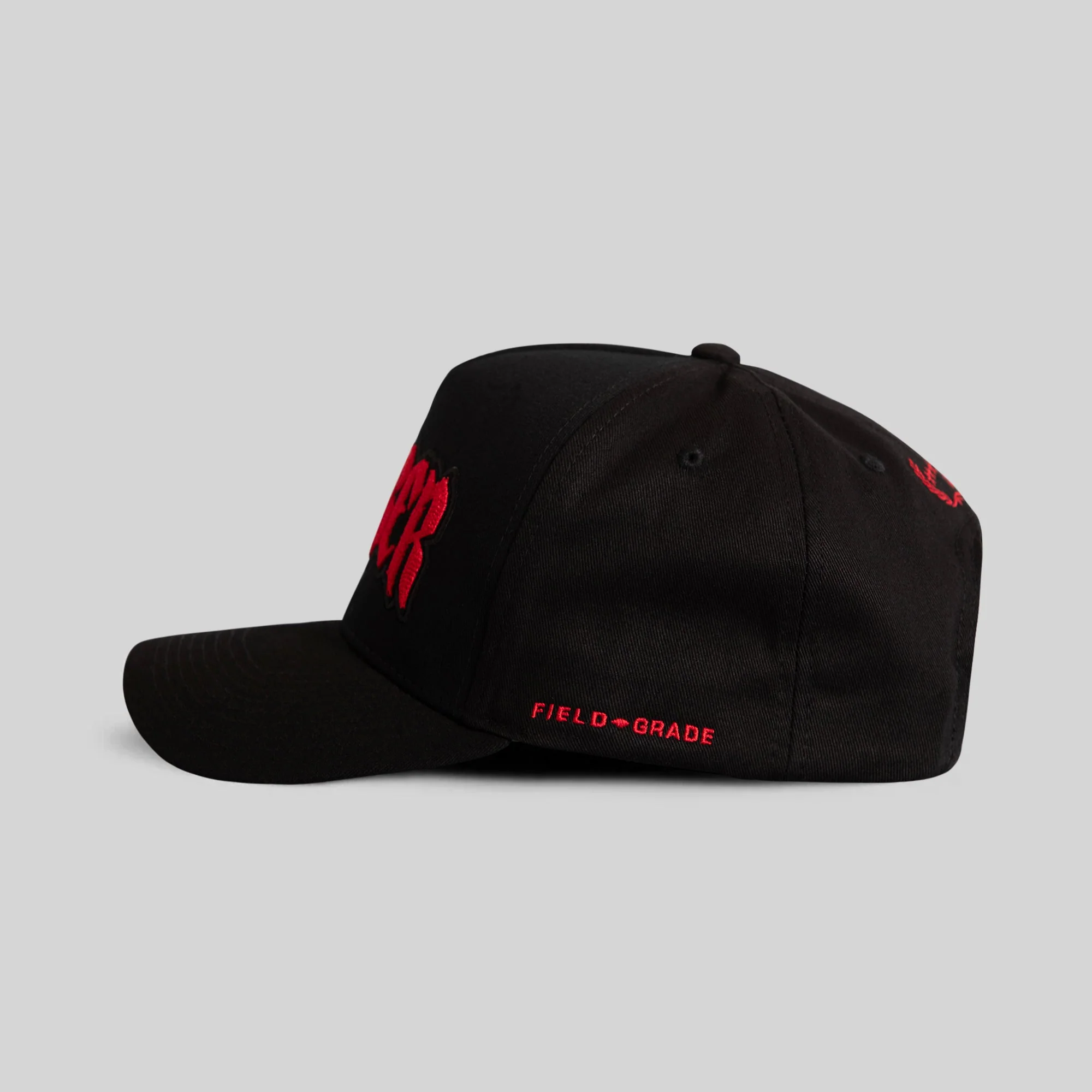 Field Grade DANGER BLACK TWILL TRUCKER - Image 6