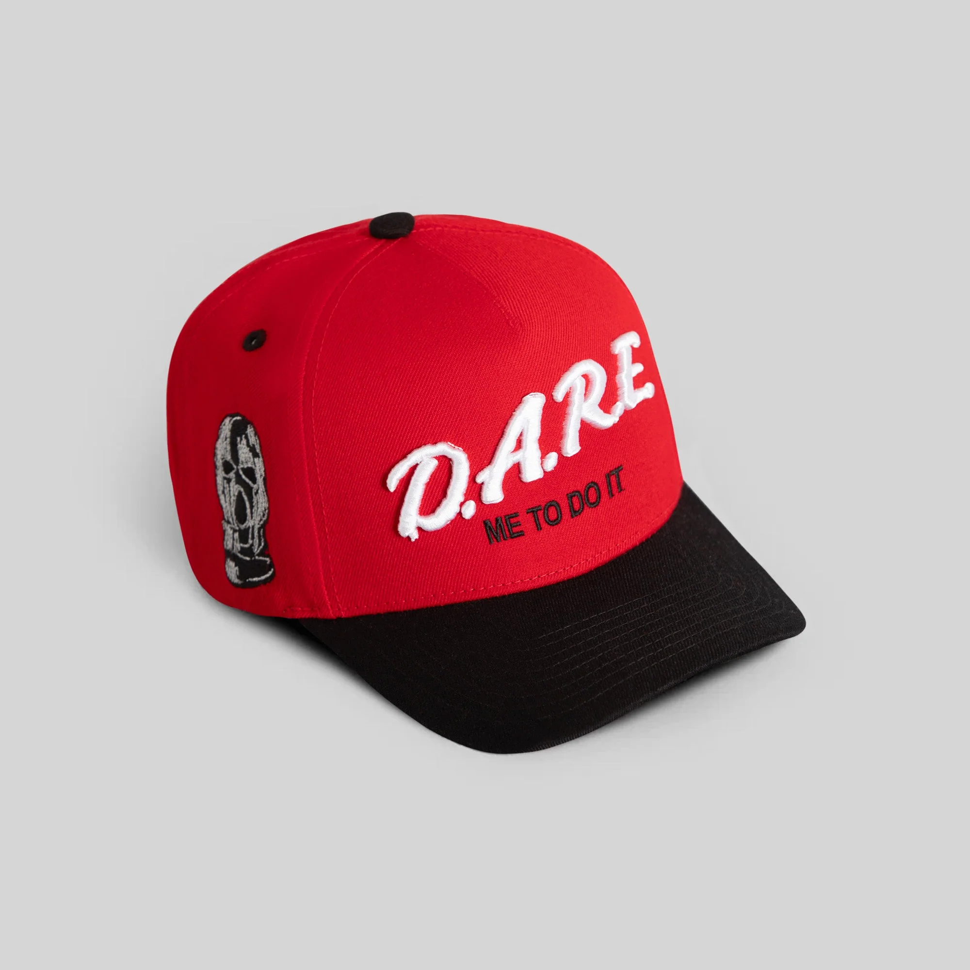Field Grade DARE ME TO DO IT 2.0 RED BLACK TRUCKER