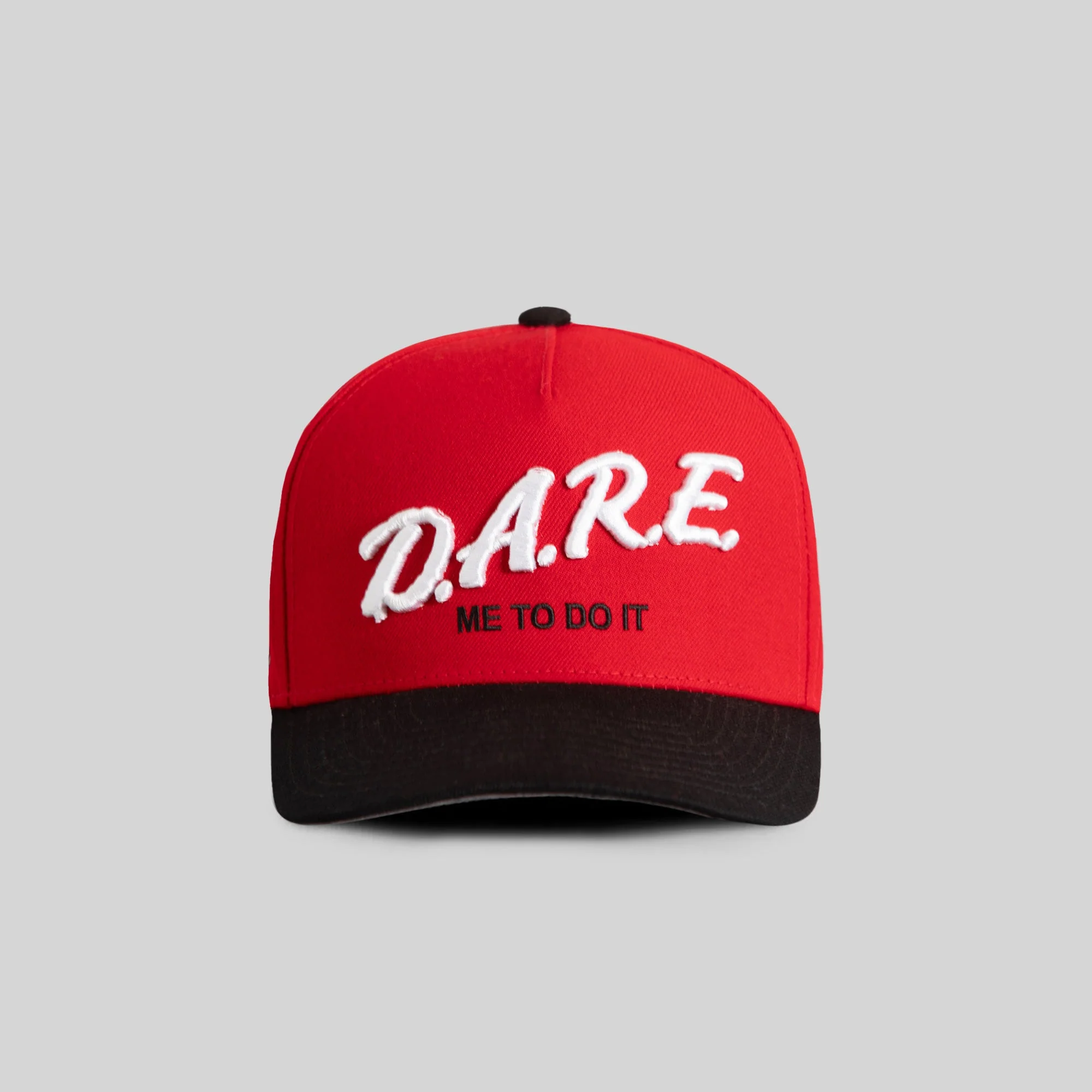 Field Grade DARE ME TO DO IT 2.0 RED BLACK TRUCKER - Image 2