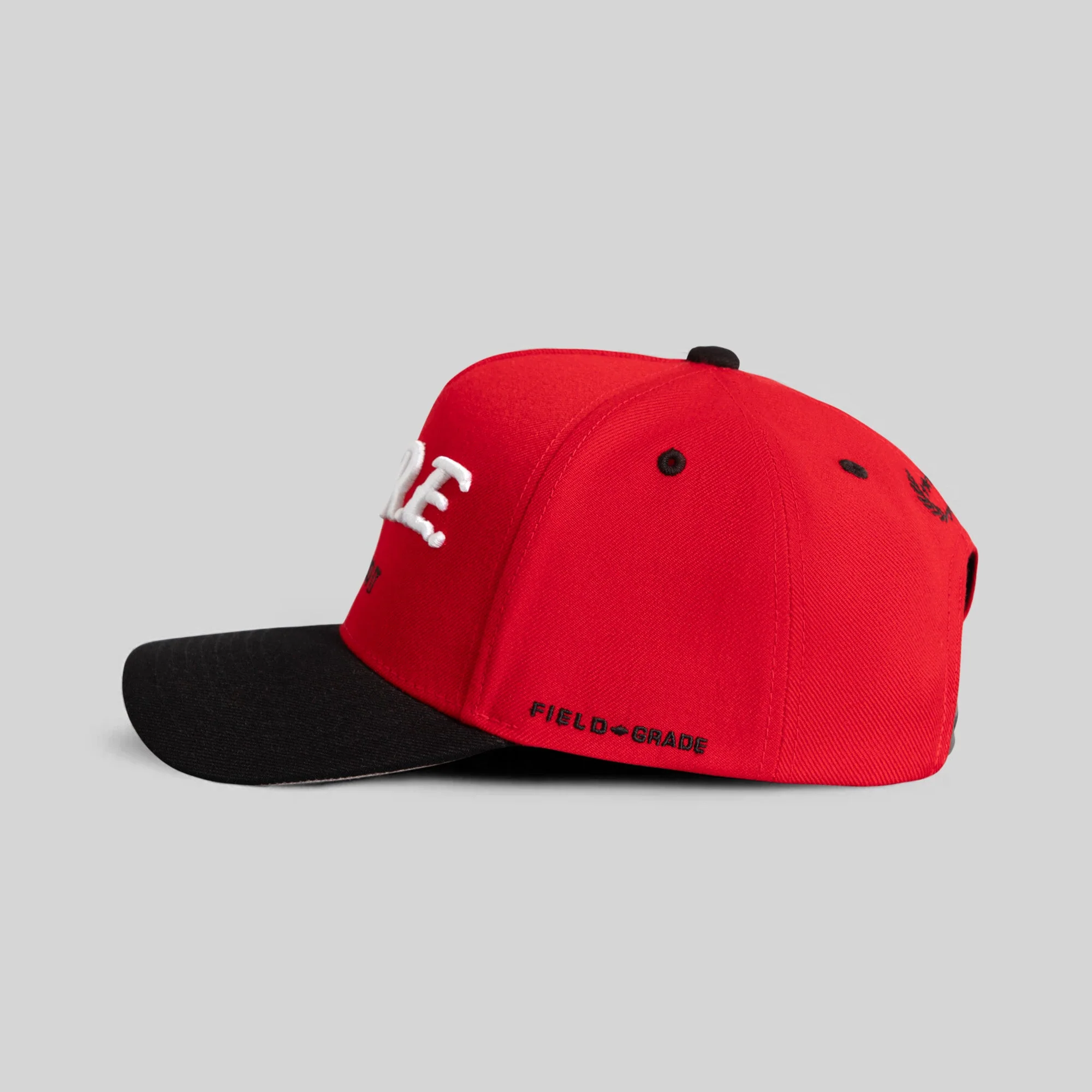 Field Grade DARE ME TO DO IT 2.0 RED BLACK TRUCKER - Image 4