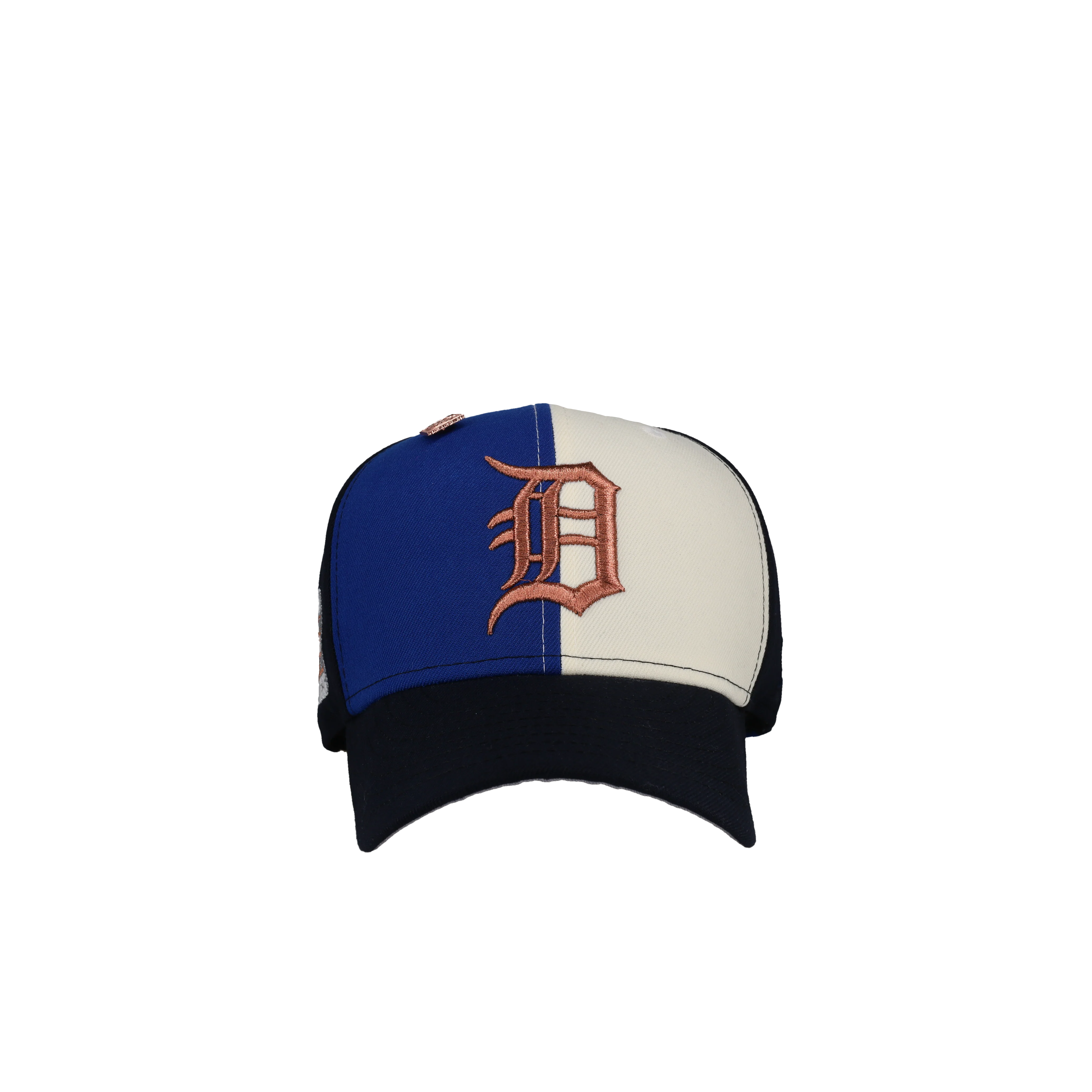 Detroit Tigers 2006 World Series Chrome/Blue/Black Split 59Fifty Fitted Hat - Image 4