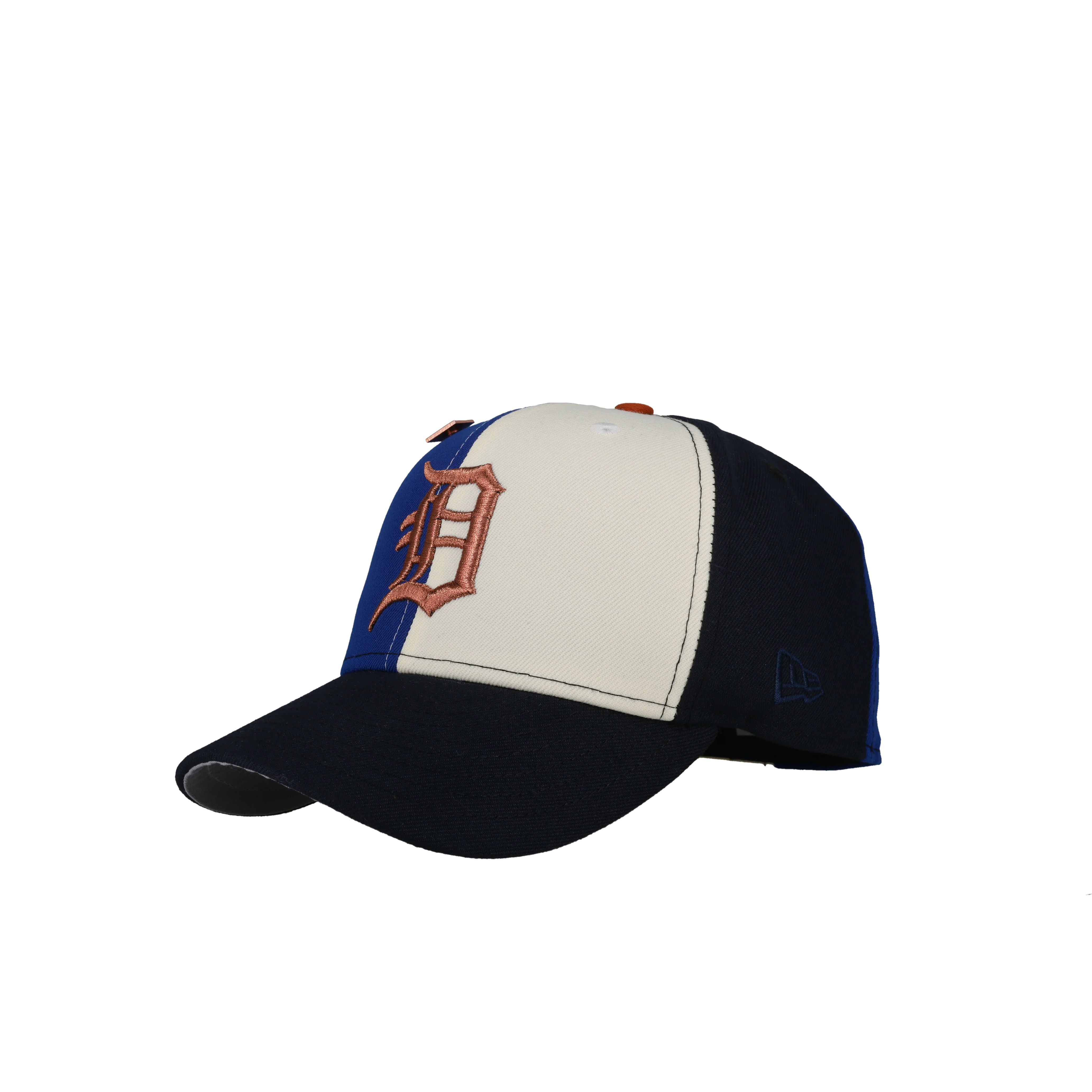 Detroit Tigers 2006 World Series Chrome/Blue/Black Split 59Fifty Fitted Hat - Image 5