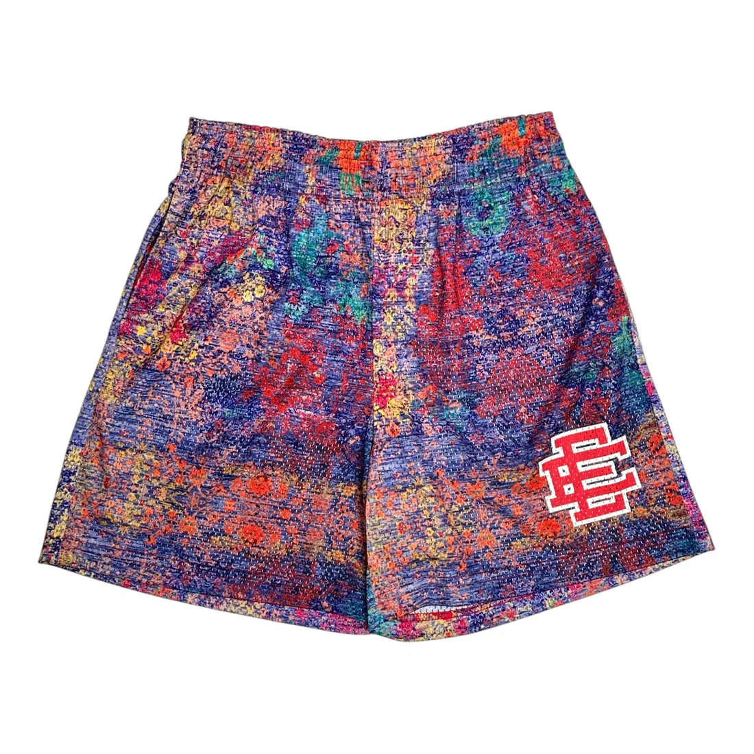 Eric Emanuel EE Basic Shorts Rug 8 Multi Burgandy