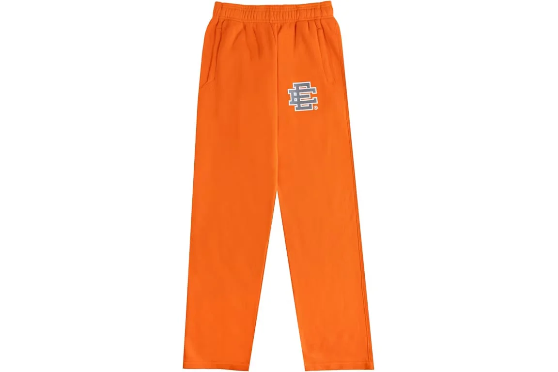Eric Emanuel EE Basic Sweatsuit Orange/Grey FULL SET - Image 2