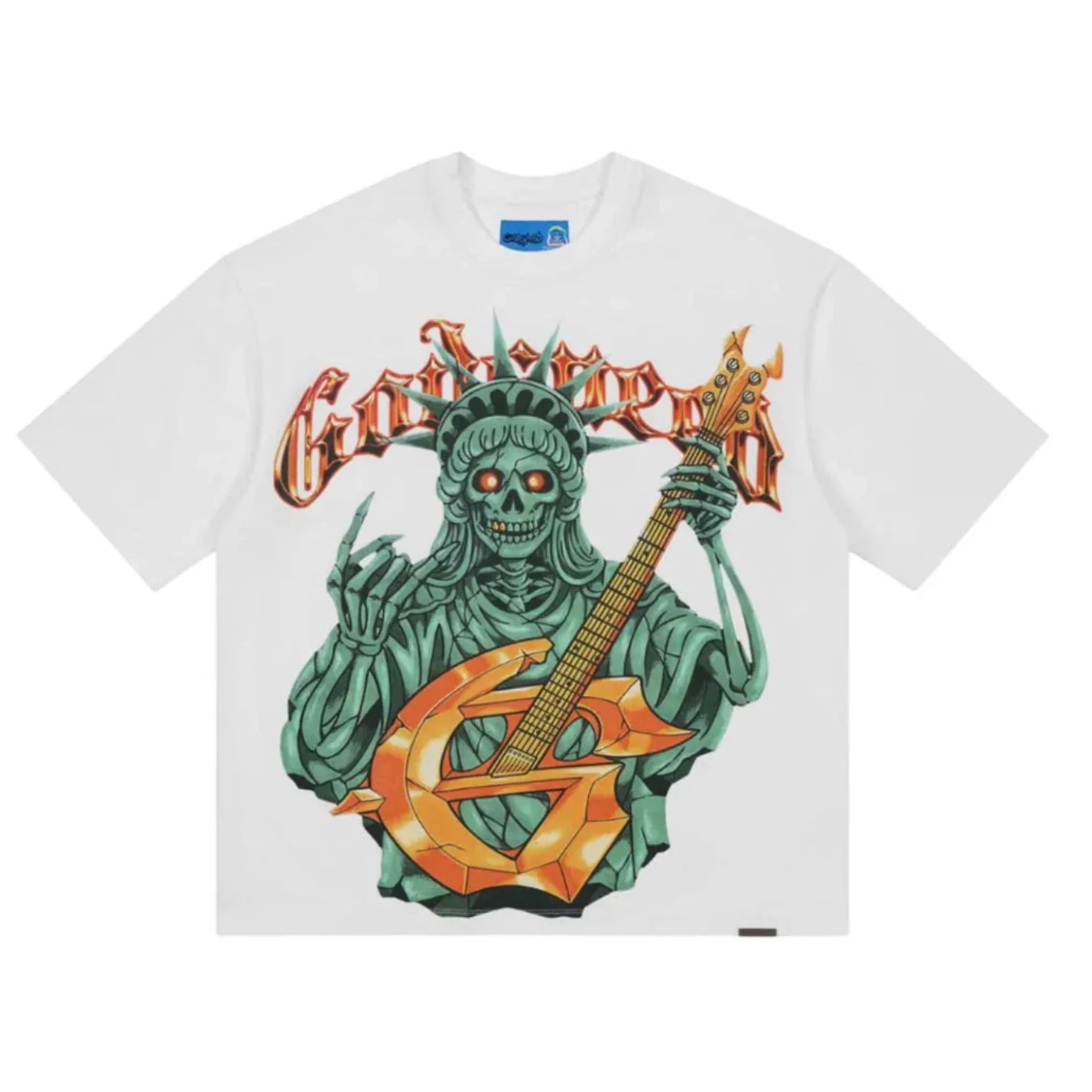 Godspeed "Liberty Rock" Tee (White)