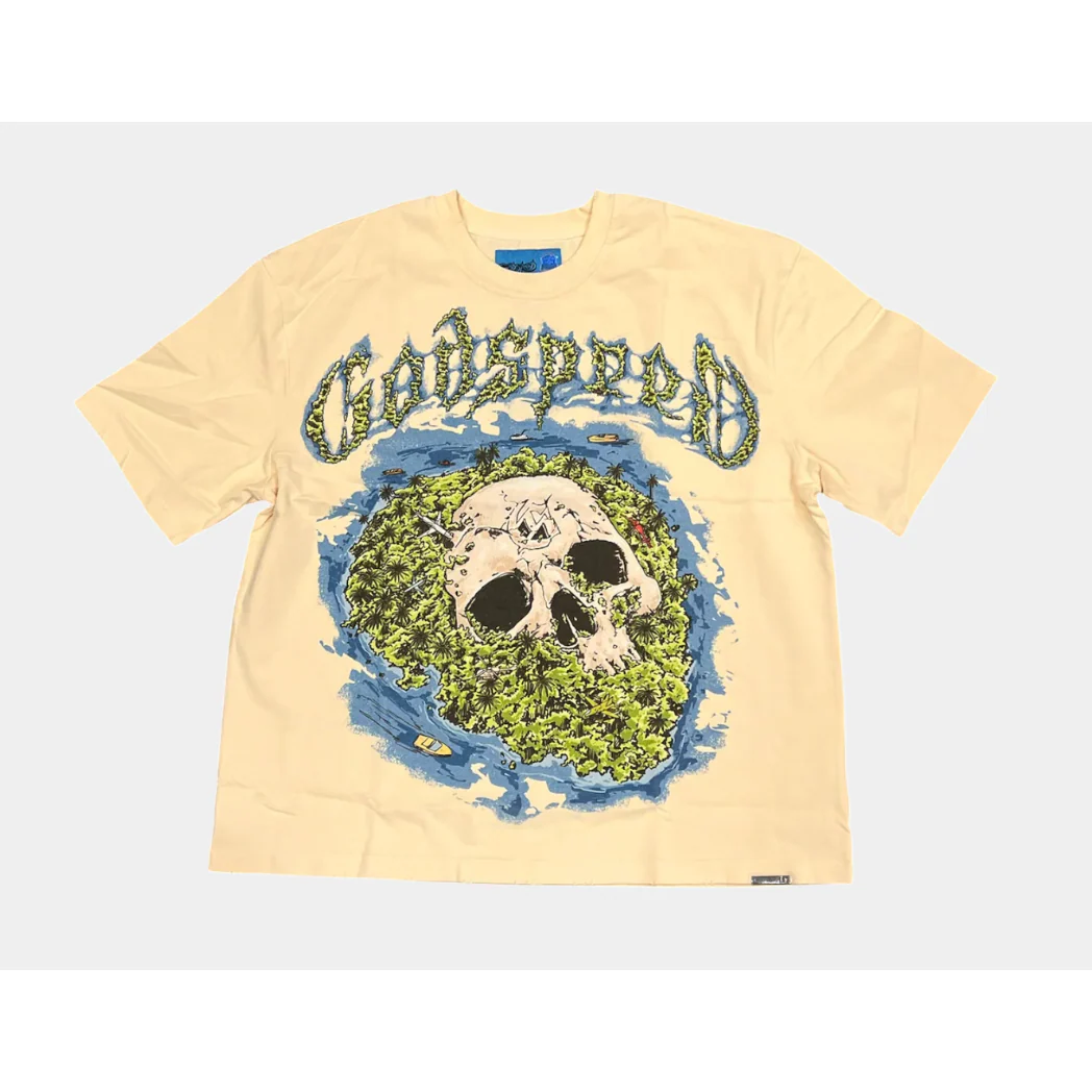 Godspeed "Skull Island 2" Tee (Bone)