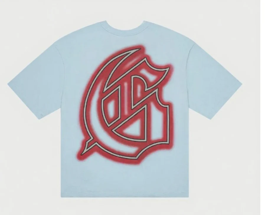 Godspeed Surf Shop Tee (Baby Blue) - Image 2