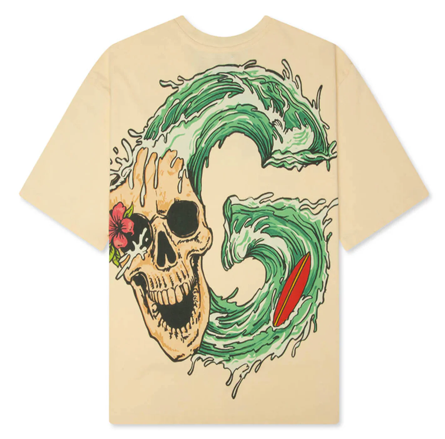 Godspeed "Surfs Up" (Bone) Tee - Image 2