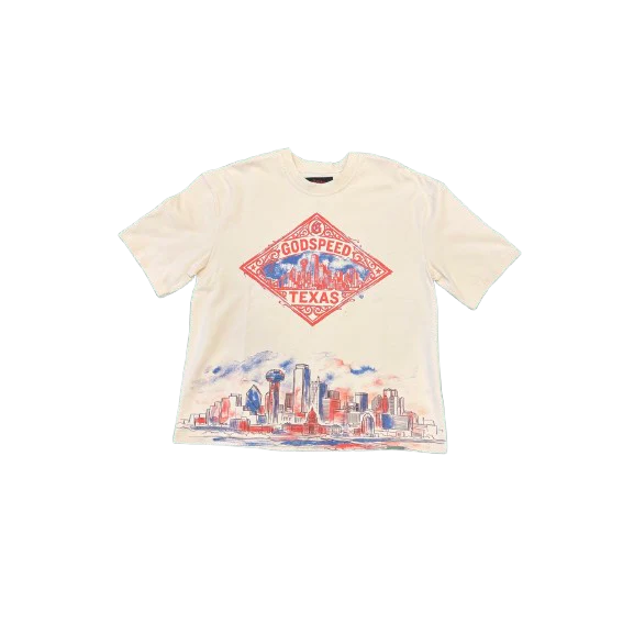 Godspeed Texas Skyline T-Shirt (Bone)