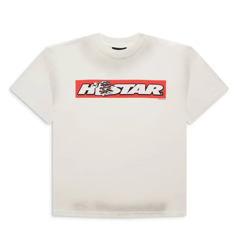 Hellstar Box Logo T-Shirt 'White'