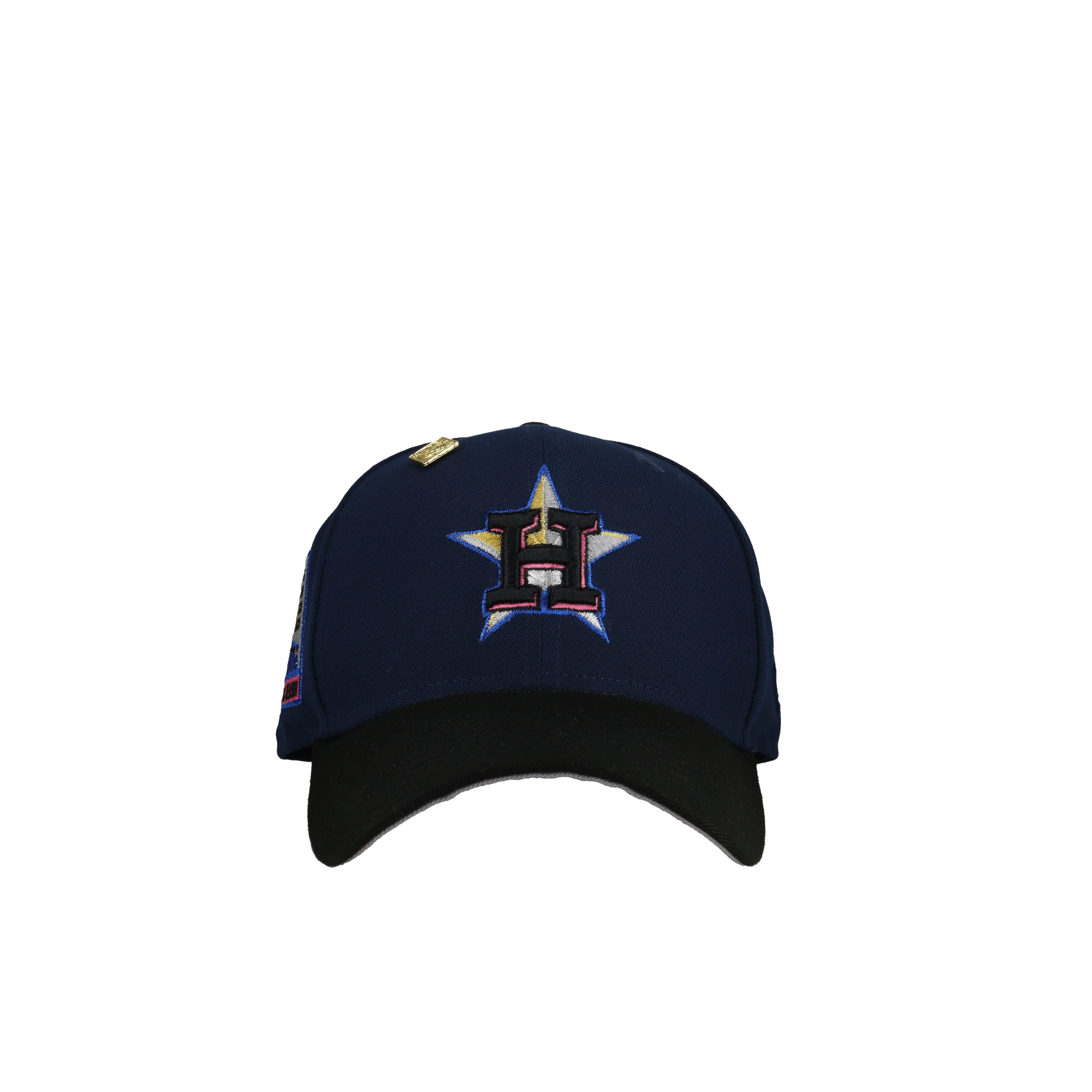 Houston Astros 2000 Inaugural Season Dark Blue/Black 59Fifty Fitted Hat - Image 4