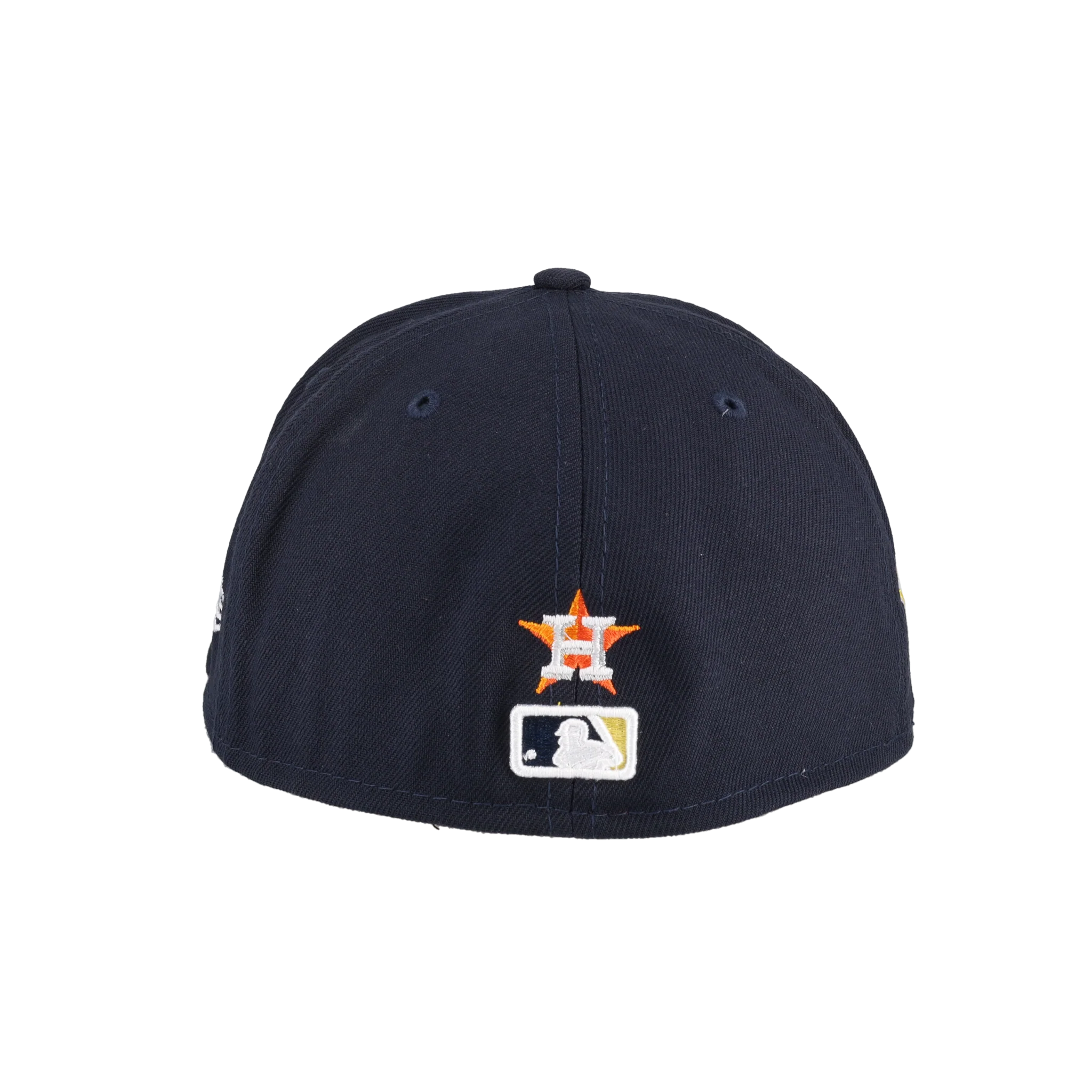 Capsule Hats - Houston Astros Side Patch Bloom 2017 World Series Patch Fitted Hat - Image 4