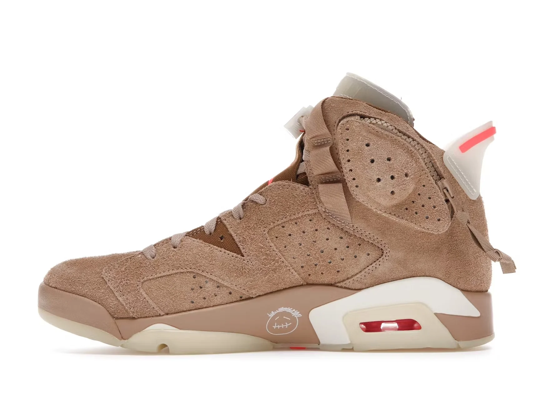 Air Jordan Retro 6 Travis Scott "British Khaki" - Image 4