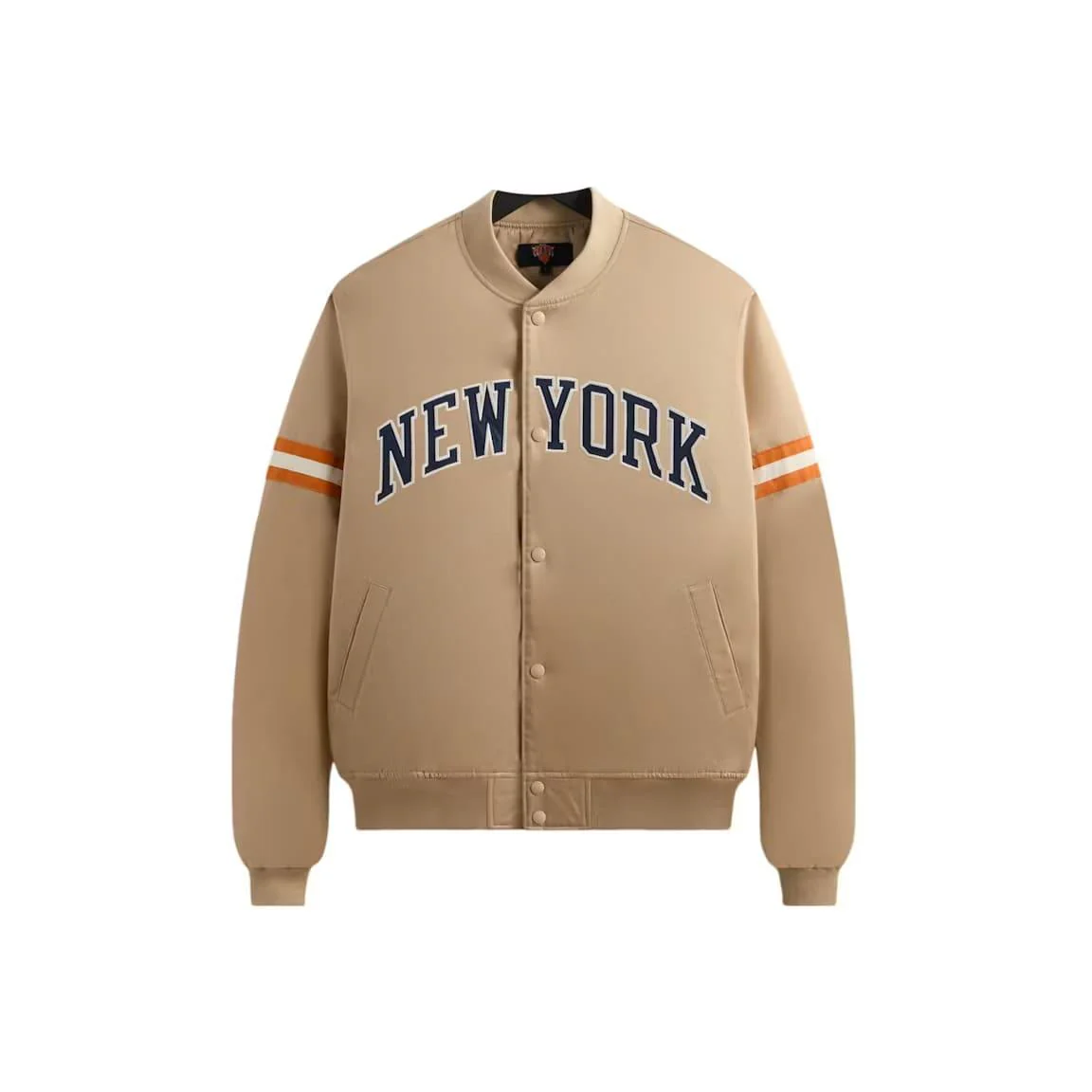 Kith x New York Knicks Wings Satin Bomber Jacket Stock