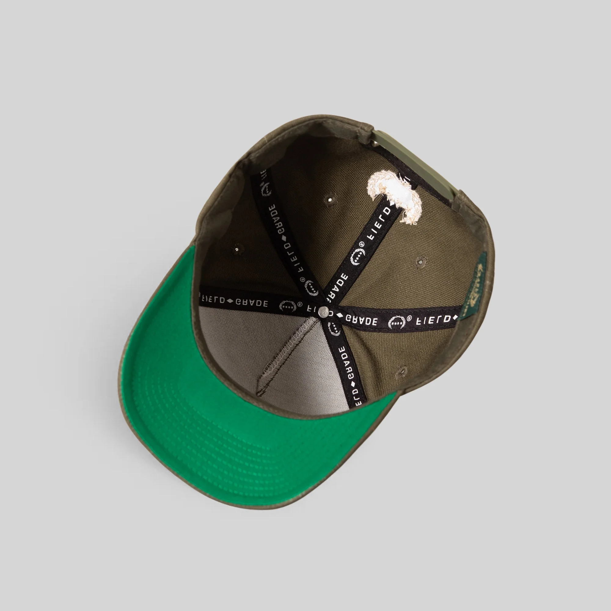 Field Grade KITTY CATCHER OLIVE DUCK CANVAS TRUCKER - Image 7