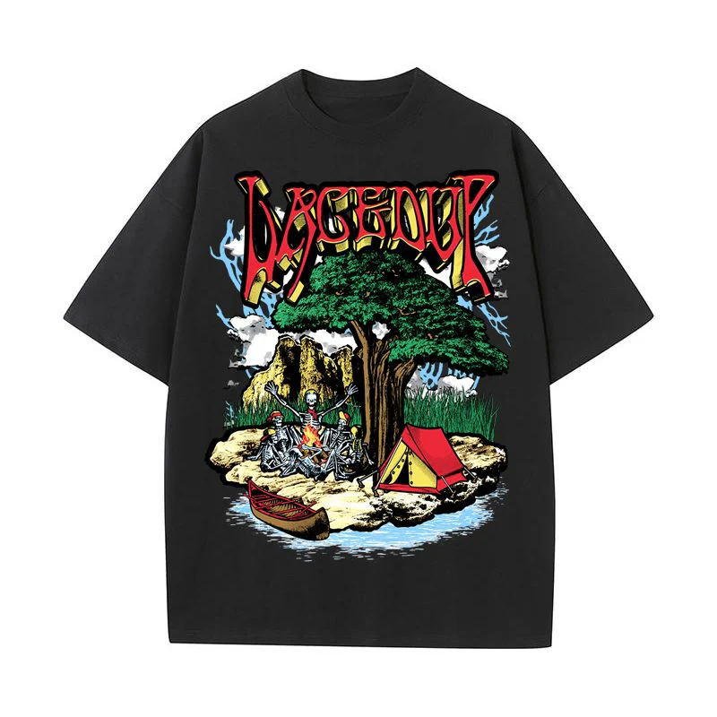 Laced Up Camping Tee